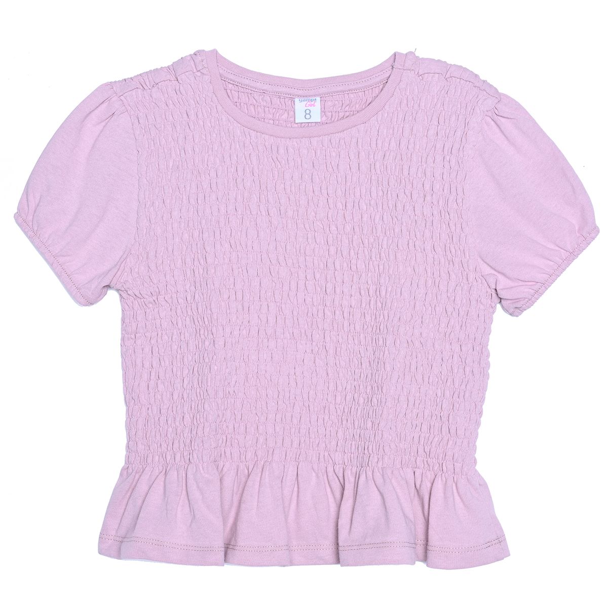 YAMP - Camiseta para Niña de Algodón Yamp