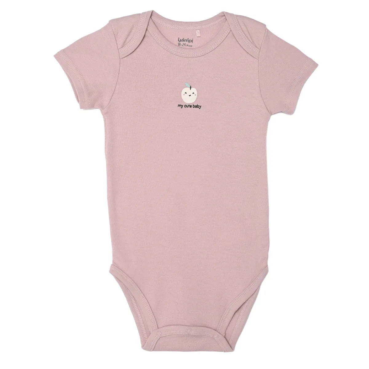 YAMP - Bodie para Bebé niña Pack de 7 de Algodón Yamp