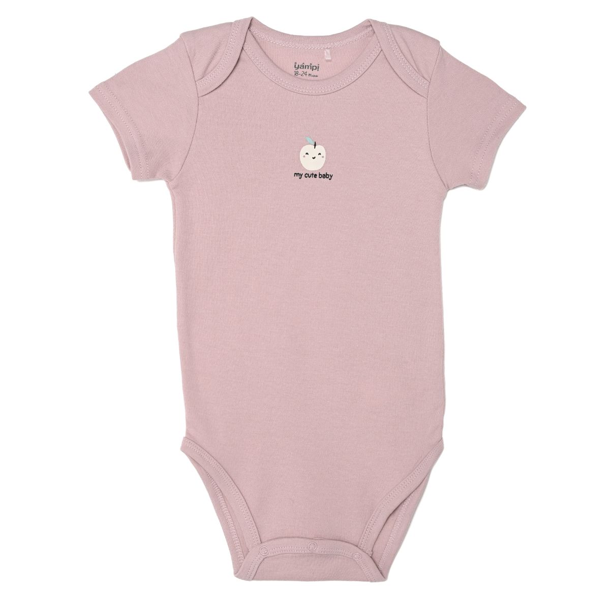 YAMP - Bodie para Bebé niña Pack de 7 de Algodón Yamp