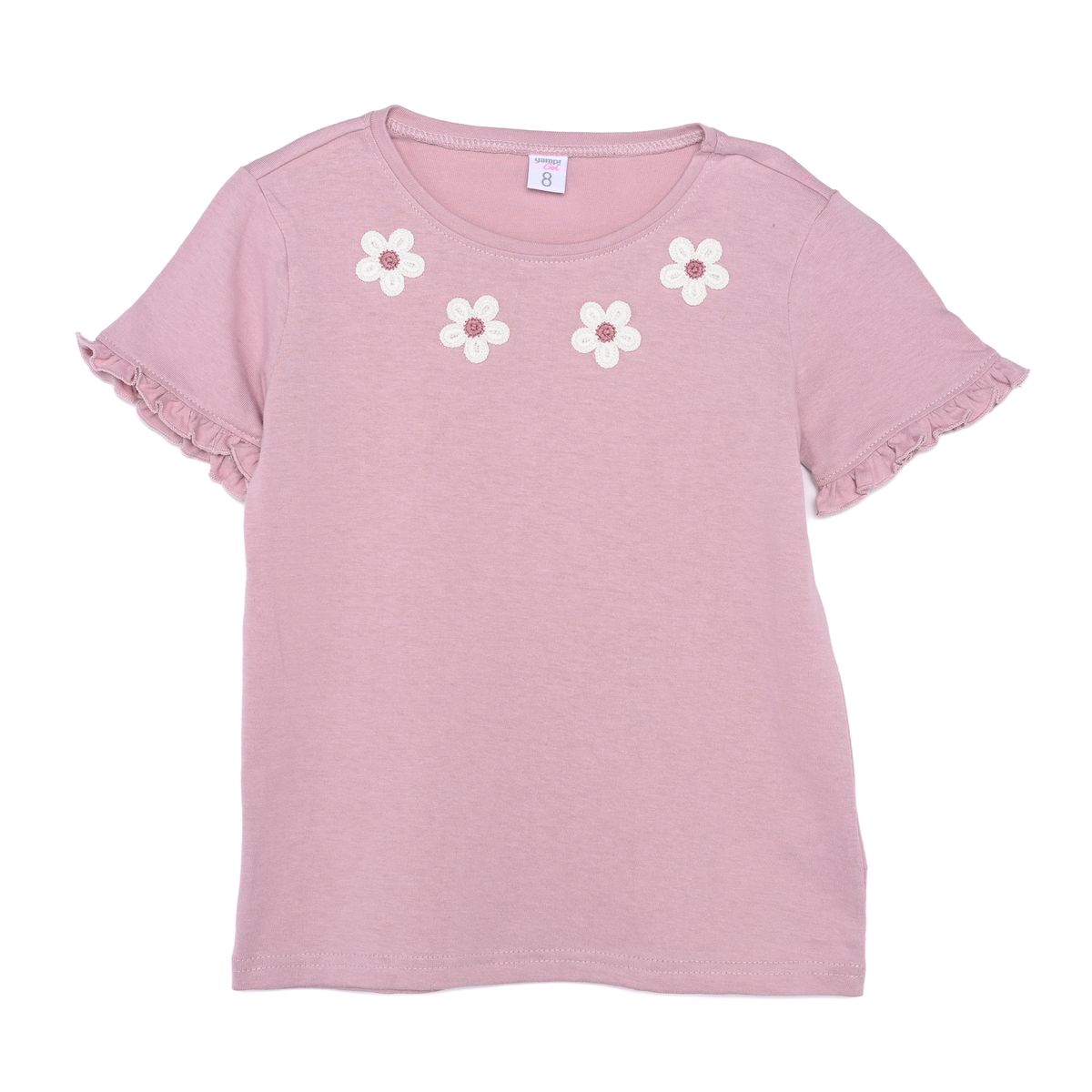 YAMP - Camiseta para Niña de Algodón Yamp