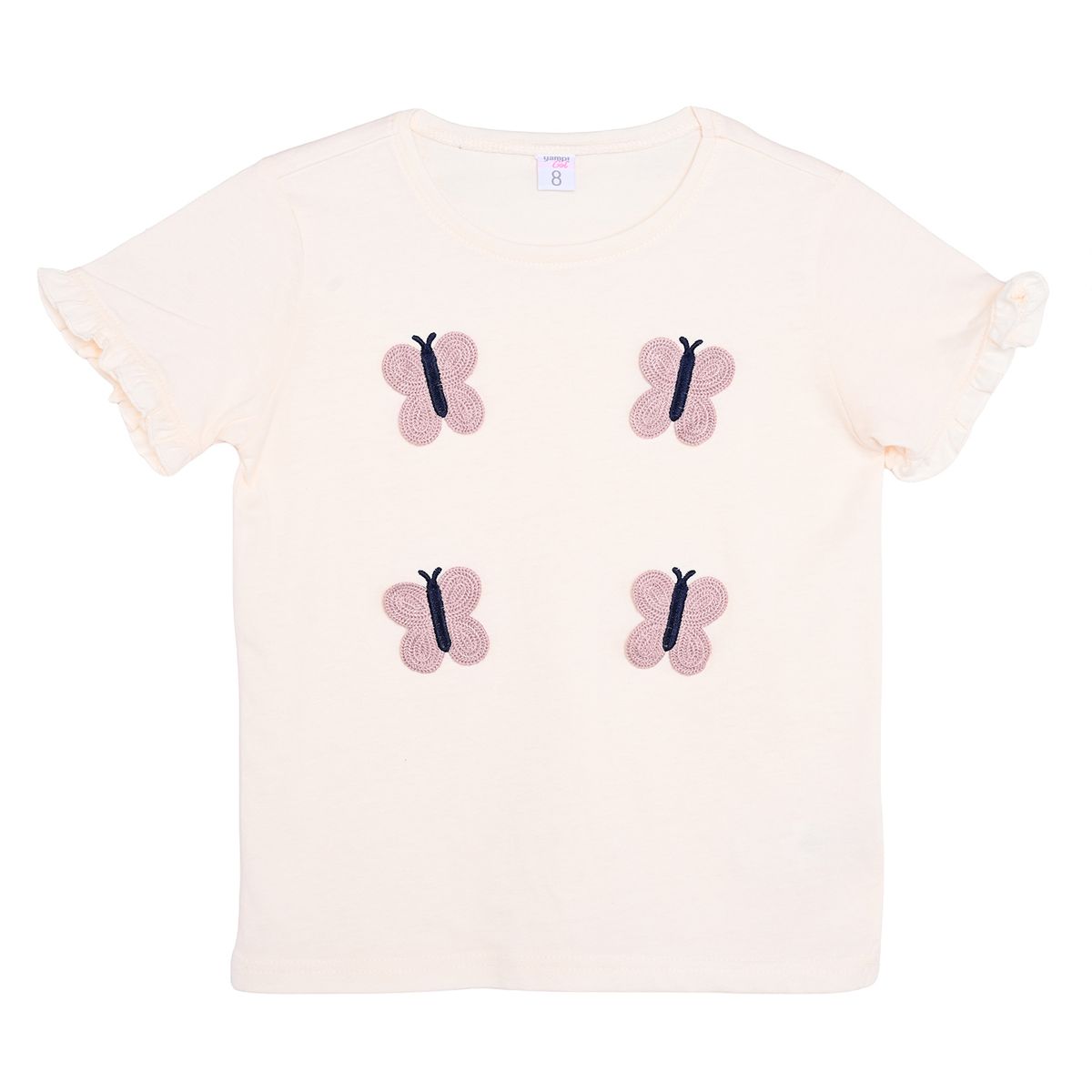 YAMP - Camiseta para Niña de Algodón Yamp