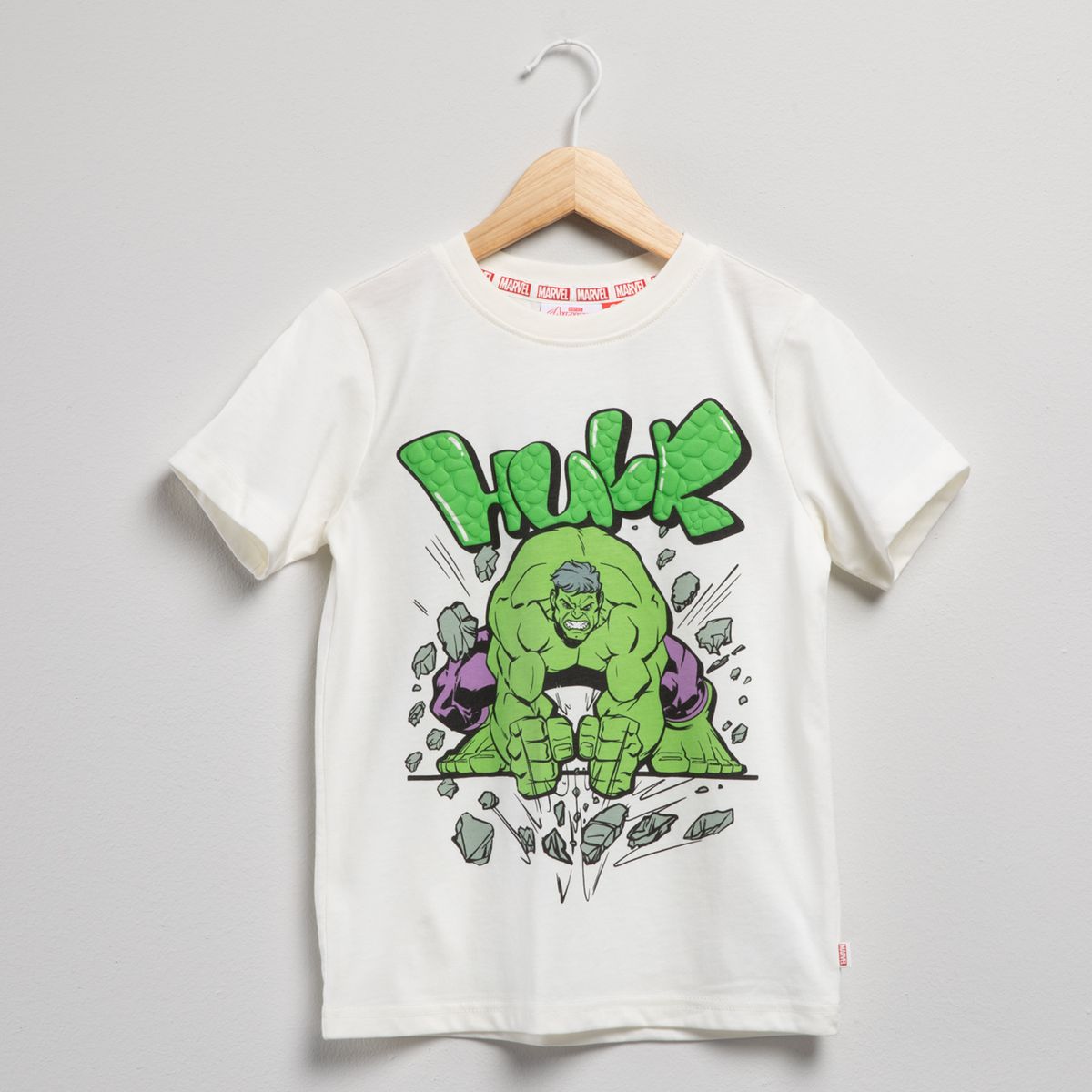 AVENGERS - Camiseta para Niño con Estampado de Algodón Avengers