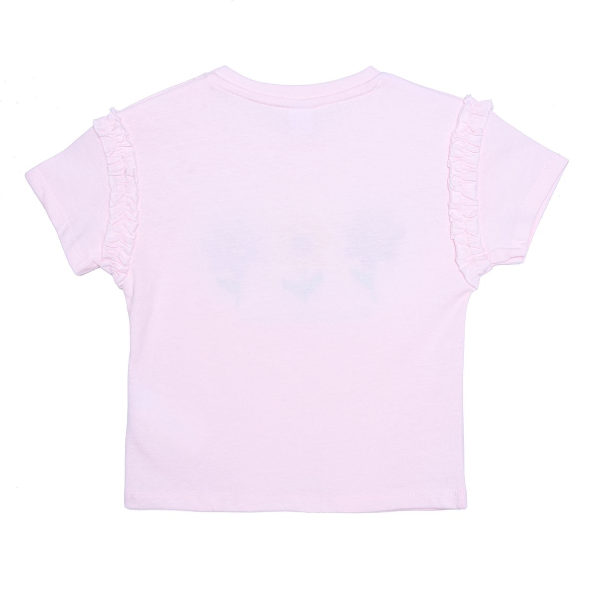 YAMP - Camiseta Manga Corta para Bebé niña con Estampado de Algodón Yamp