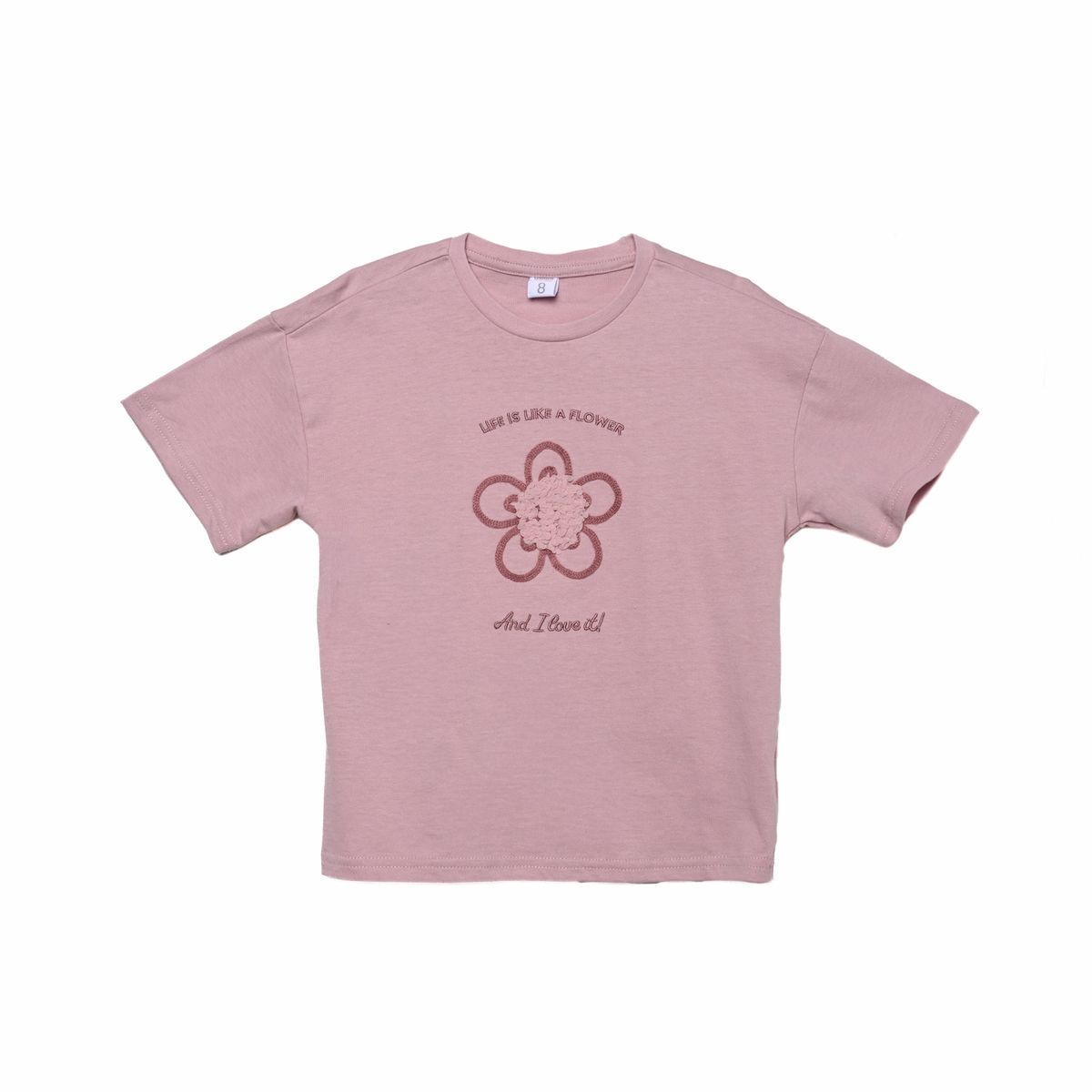 YAMP - Camiseta para Niña de Algodón Yamp