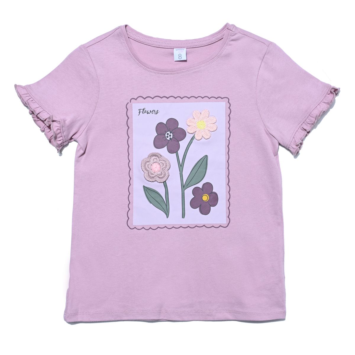 YAMP - Camiseta para Niña de Algodón Yamp