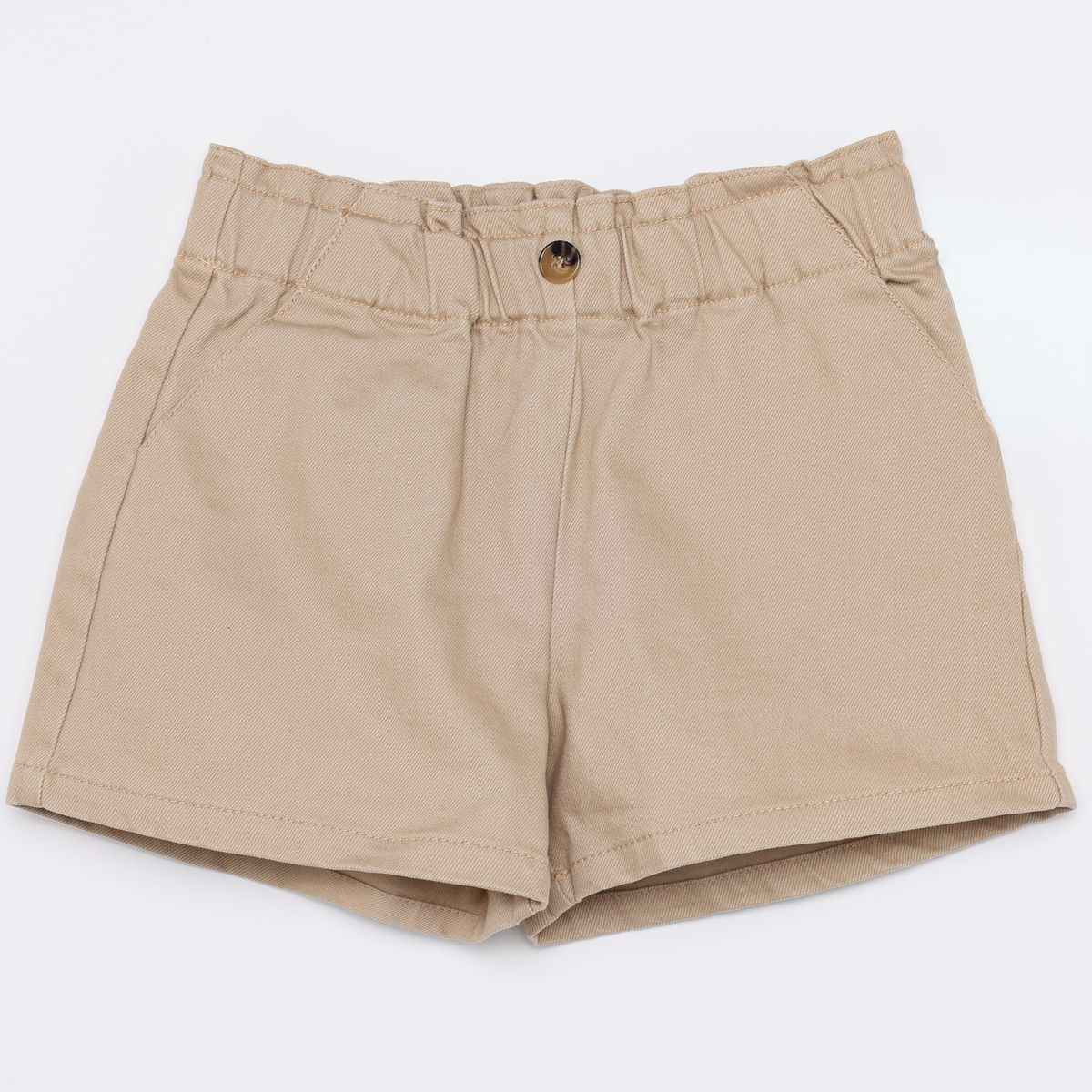 YAMP - Short para Niña con Bordado Cintura elásticada de Algodón Yamp