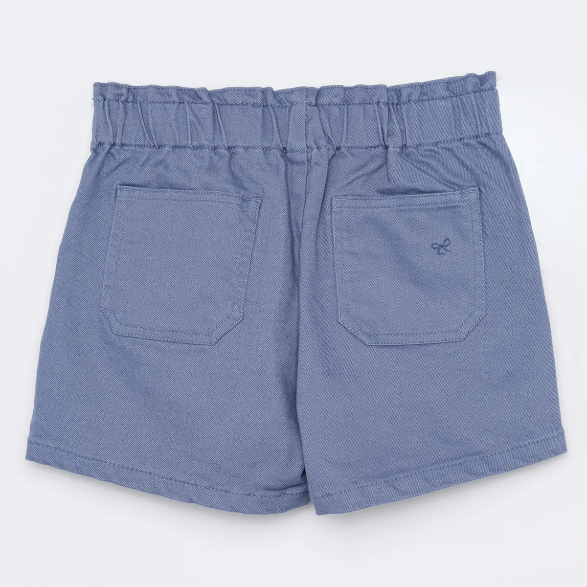 YAMP - Short para Niña con Bordado Cintura elásticada de Algodón Yamp