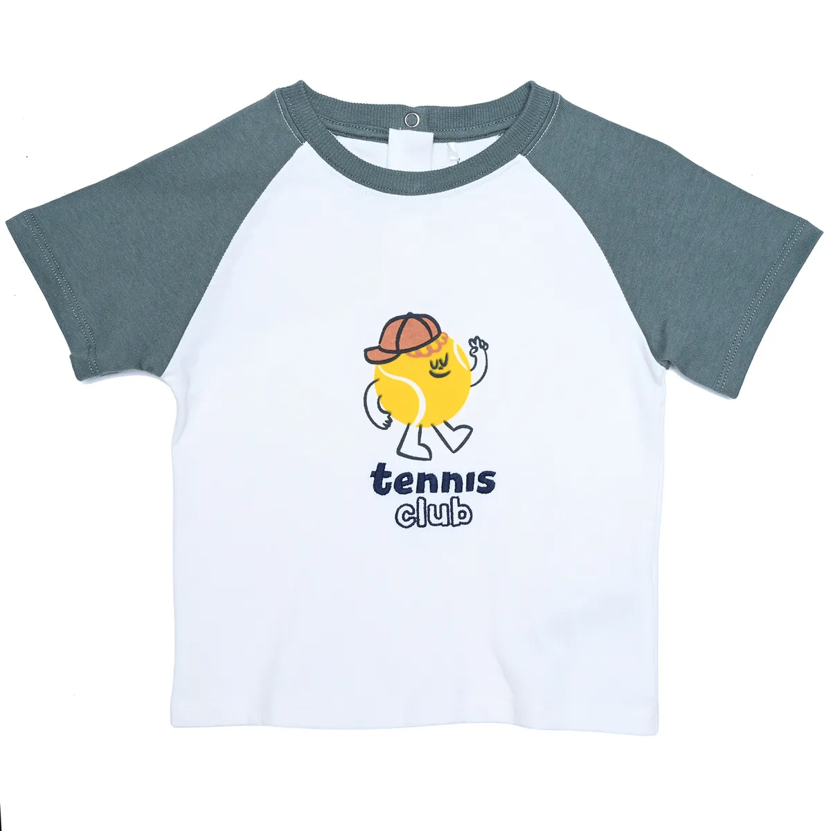 YAMP - Camiseta Manga Corta para Bebé niño con Estampado de Algodón Yamp