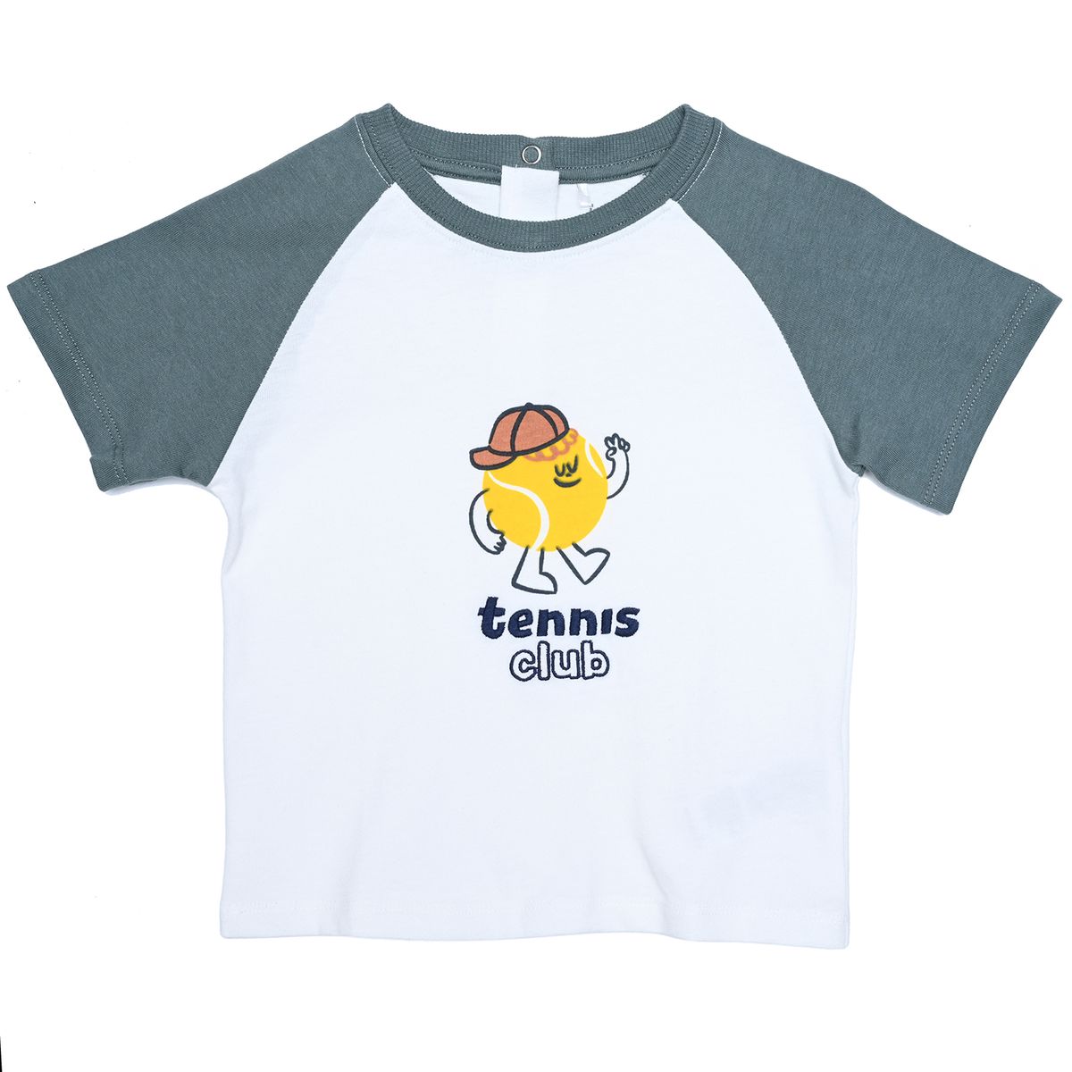 YAMP - Camiseta Manga Corta para Bebé niño con Estampado de Algodón Yamp