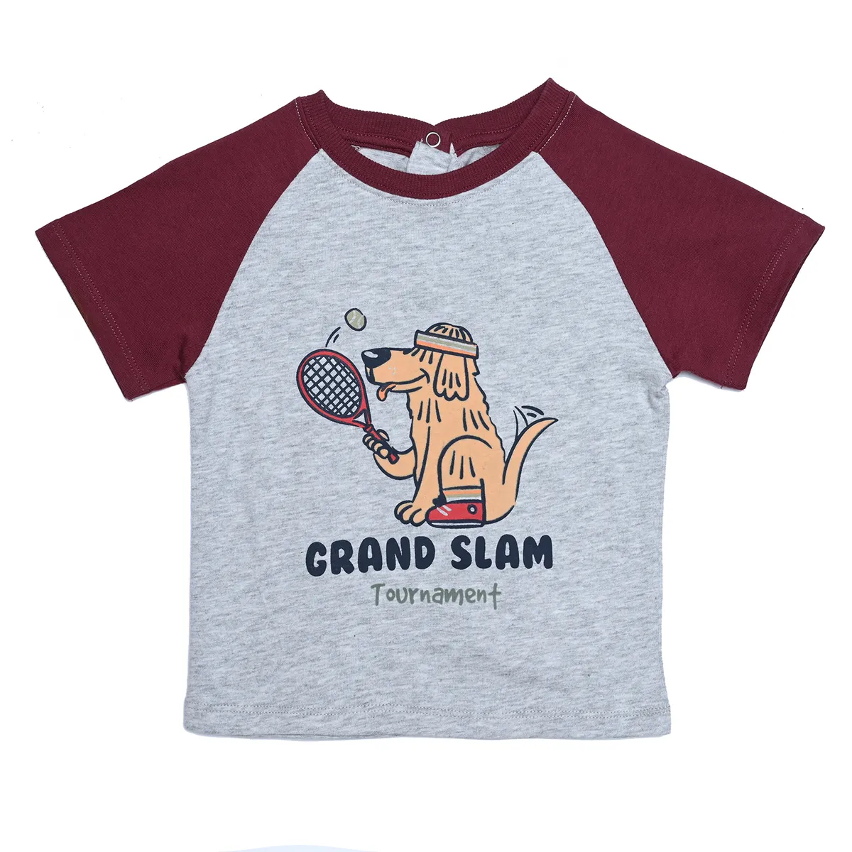 YAMP - Camiseta Manga Corta para Bebé niño con Estampado de Algodón Yamp