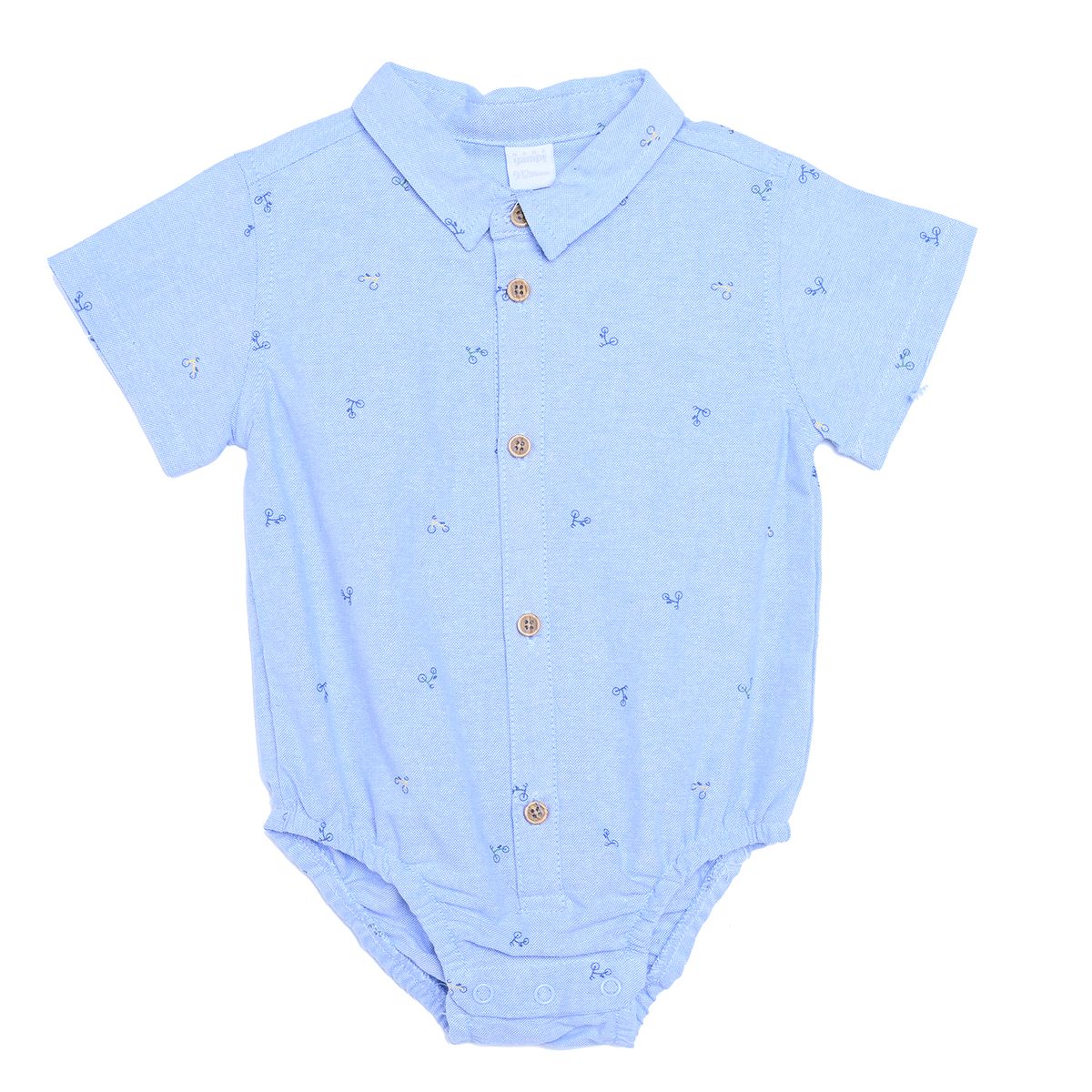YAMP - Conjunto Camiseta Manga Corta manga corta + Pantalón para Bebé niño en Algodón Yamp