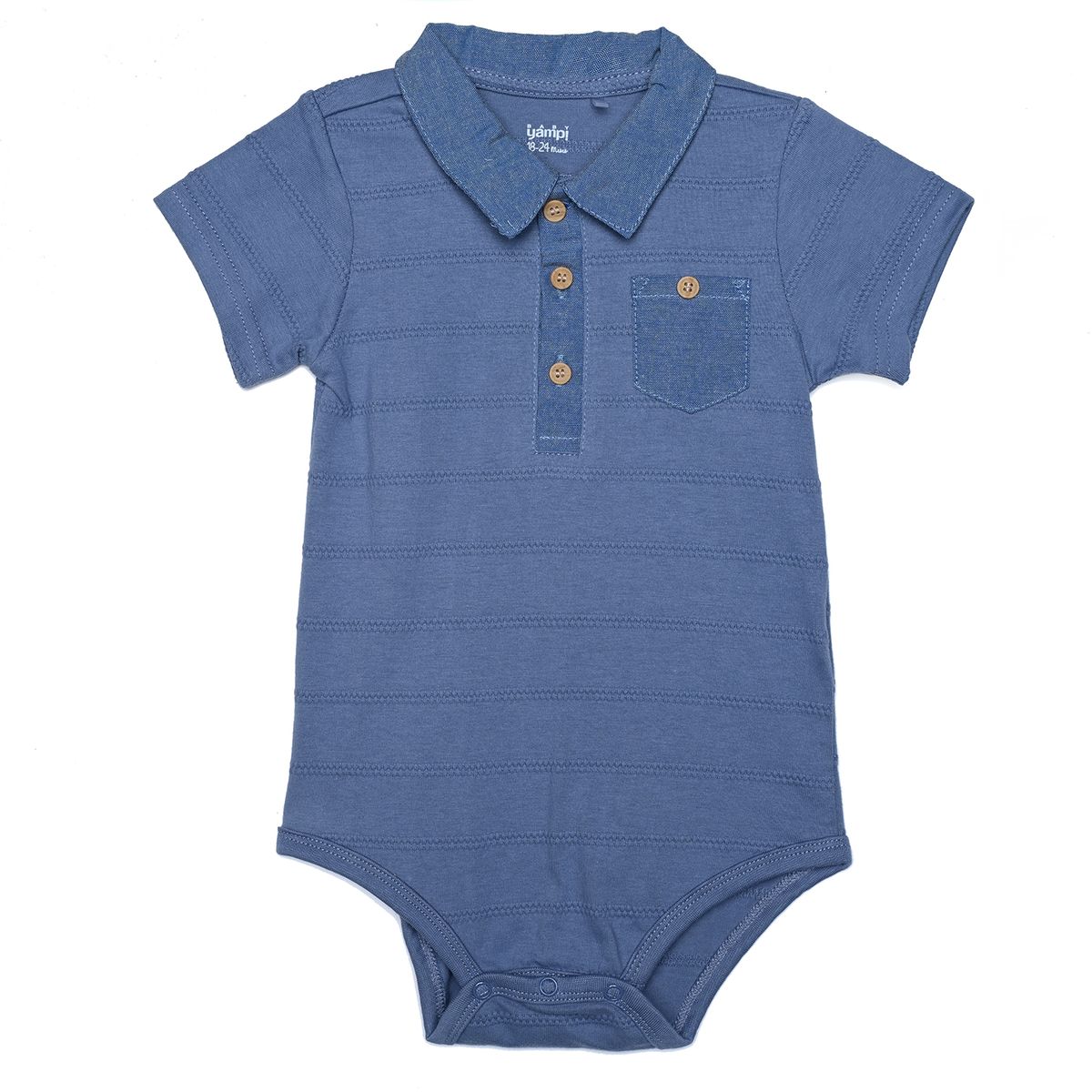 YAMP - Bodie para Bebé niña Pack de 2 de Algodón Yamp