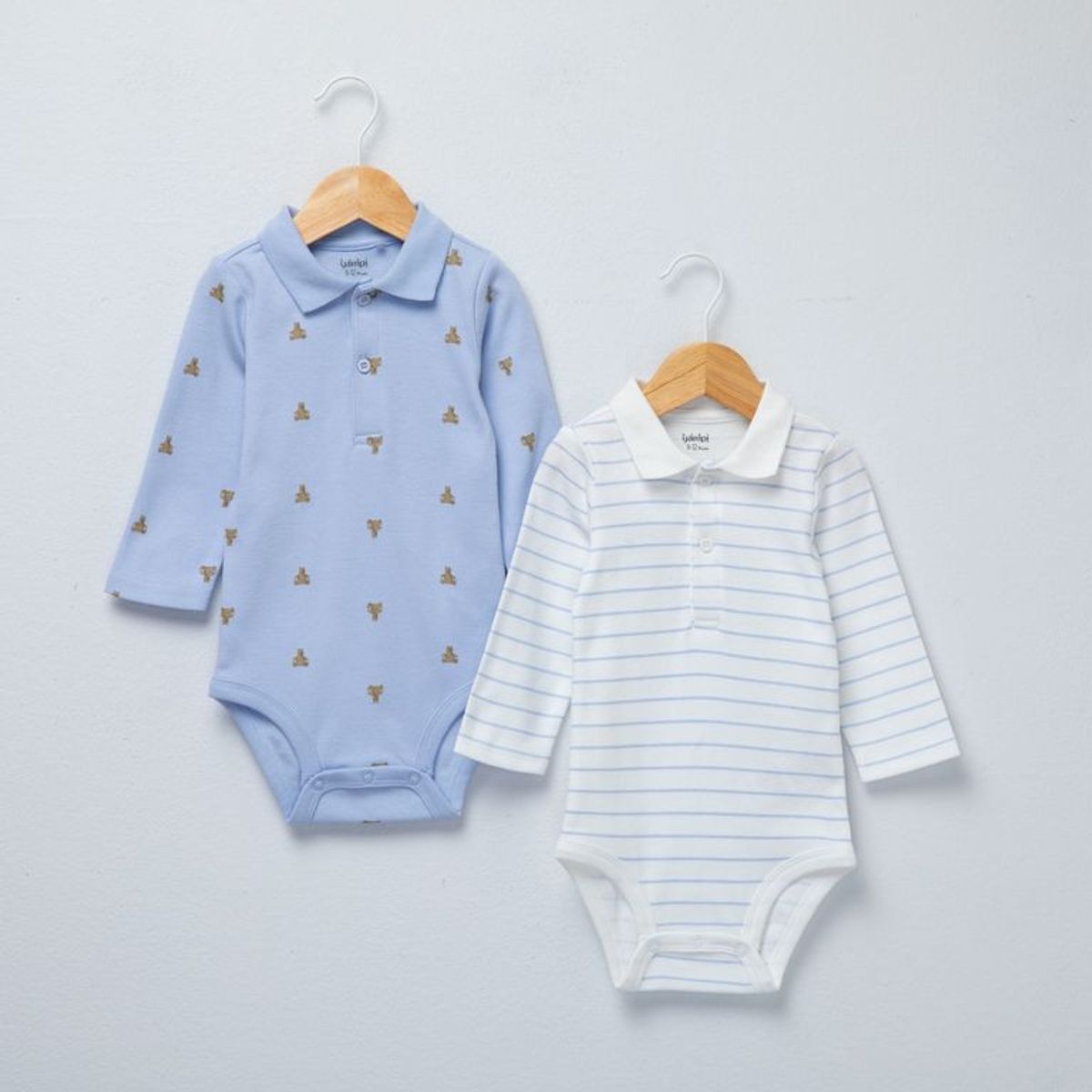 YAMP - Bodie para Bebé niño Pack de 2 unidades de Algodón Yamp