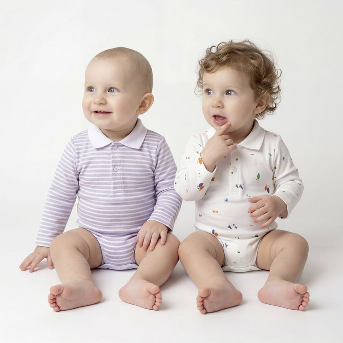 YAMP - Bodie para Bebé niño Pack de 2 unidades de Algodón Yamp