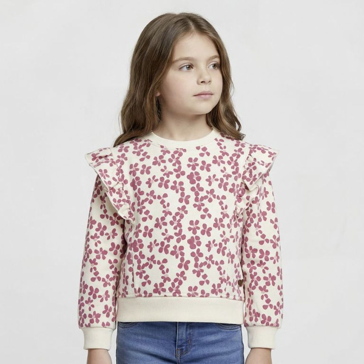 YAMP - Saco para Niña con Estampado de Algodón Yamp