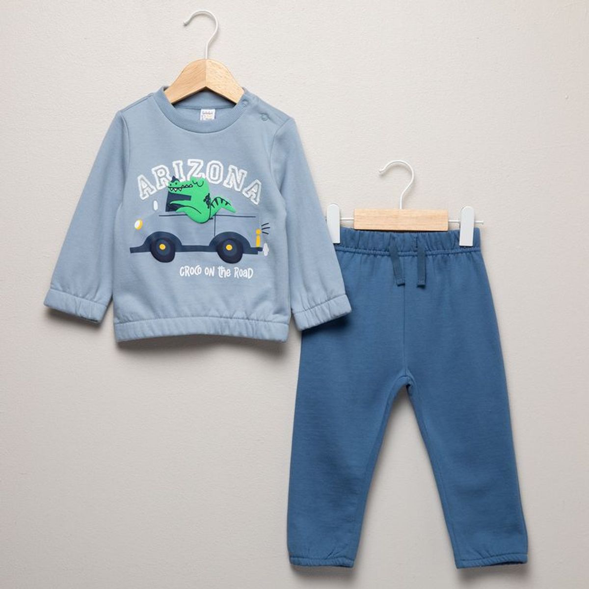YAMP - Conjunto Saco + Pantalón de sudadera para Bebé niño en Algodón Yamp