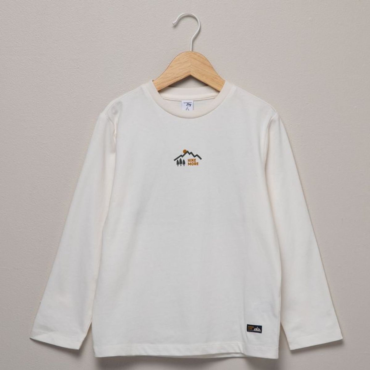 YAMP - Camiseta para Niño con Logo Manga larga de Algodón Yamp