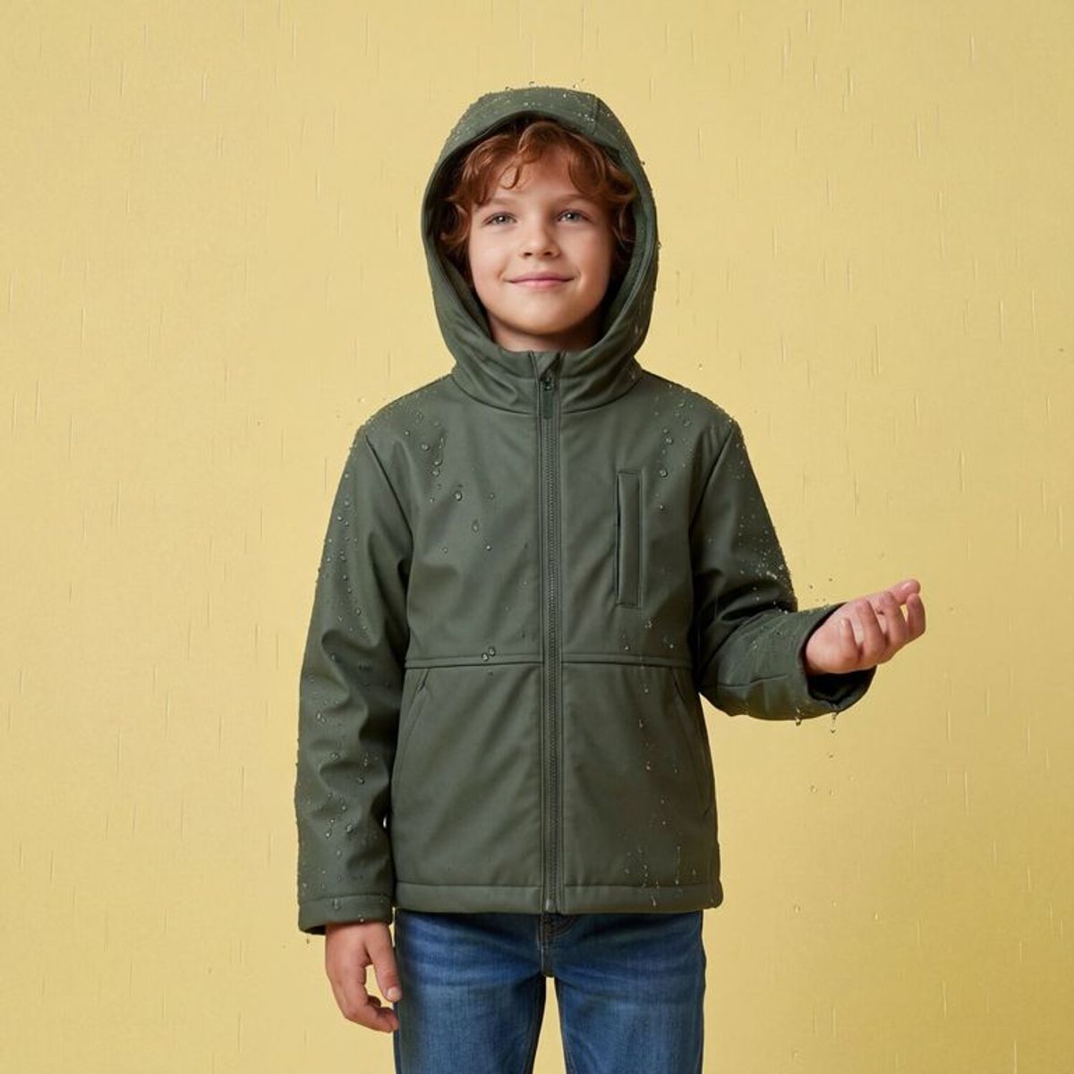 YAMP - Chaqueta Con capucha para Niño Yamp