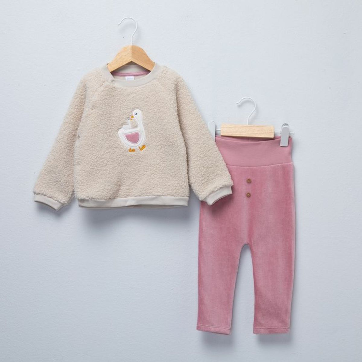 YAMP - Conjunto Saco + Legging para Bebé niña en Poliéster Yamp