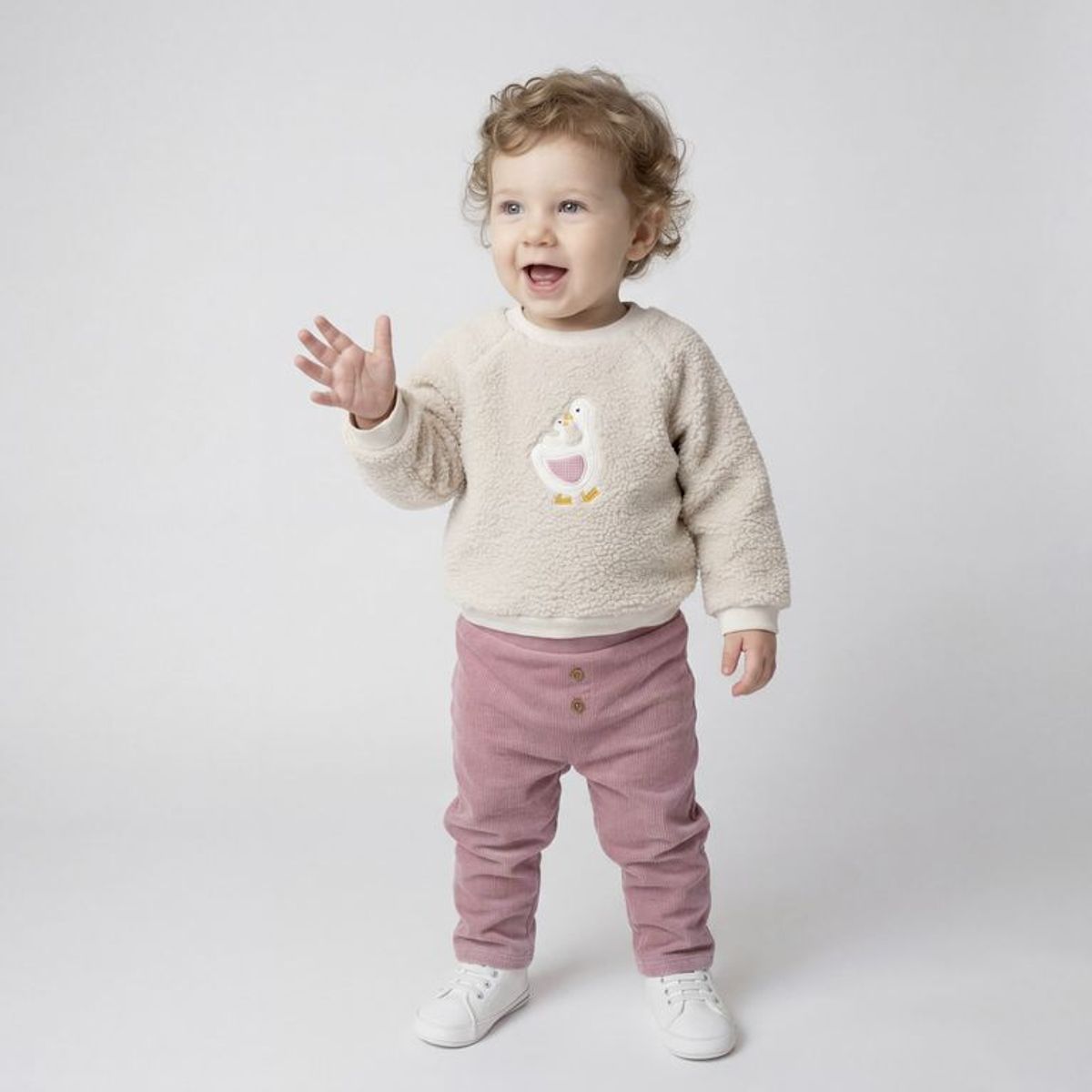 YAMP - Conjunto Saco + Legging para Bebé niña en Poliéster Yamp
