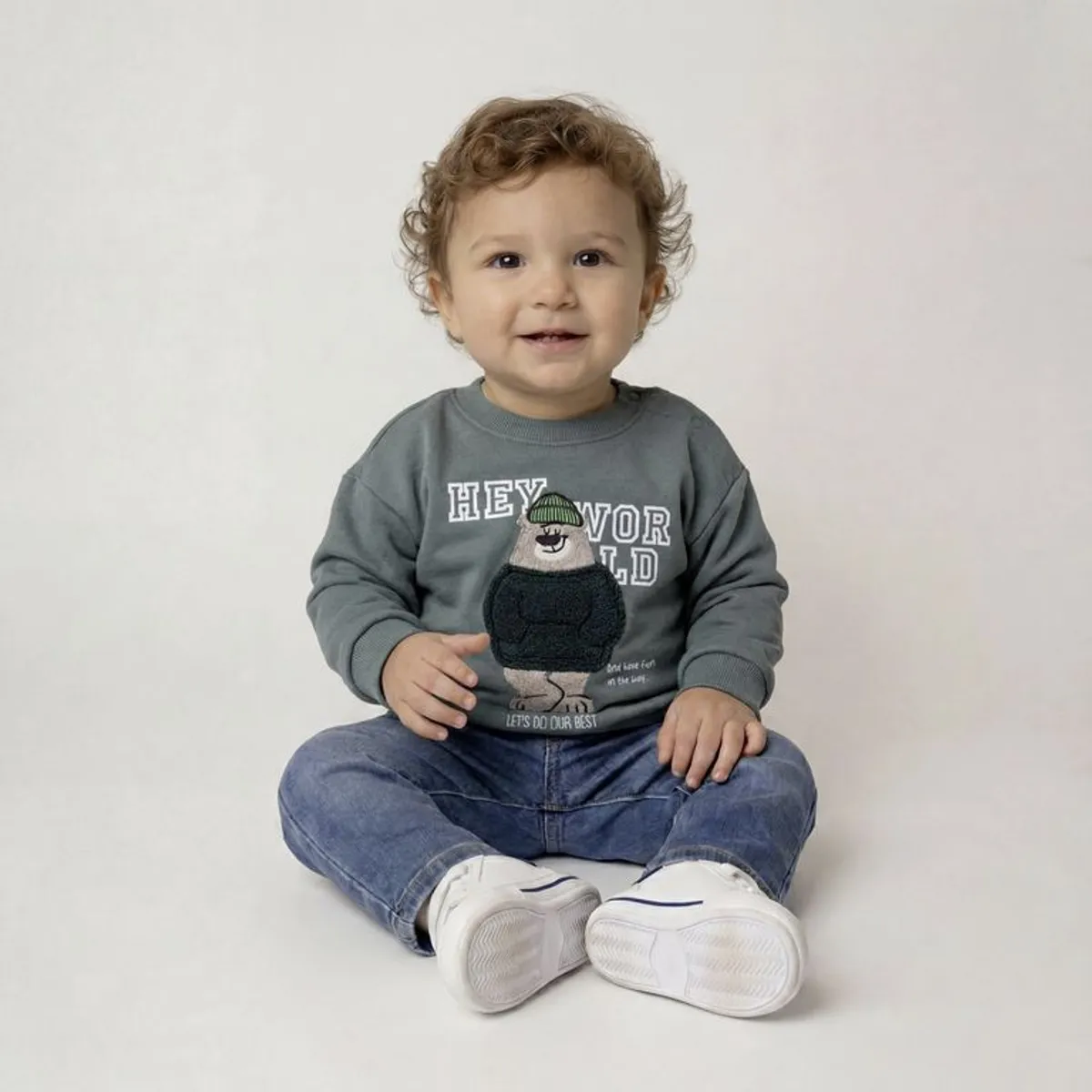 YAMP - Saco para Bebé niño con Estampado de Algodón Yamp