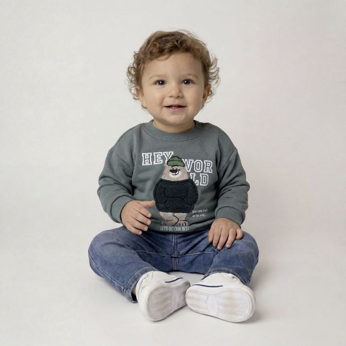 YAMP - Saco para Bebé niño con Estampado de Algodón Yamp