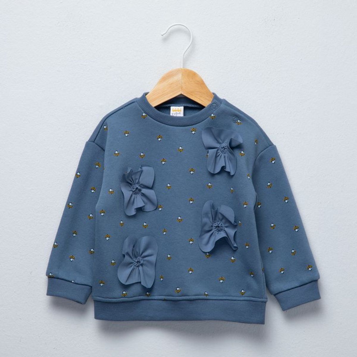 YAMP - Saco para Bebé niña Con aplique de Algodón Yamp