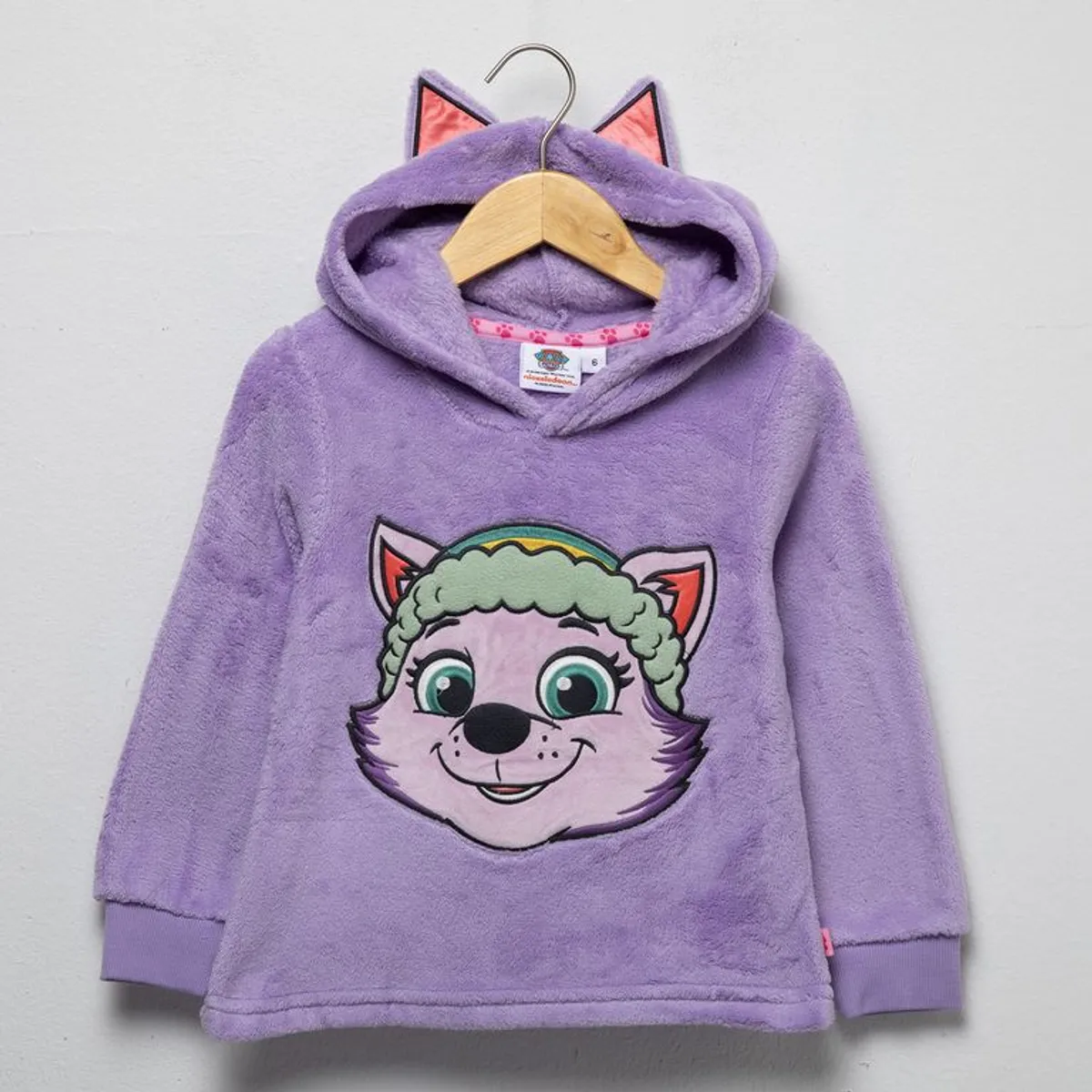 PAW PATROL - Saco Con capucha para Niña con Estampado Paw Patrol
