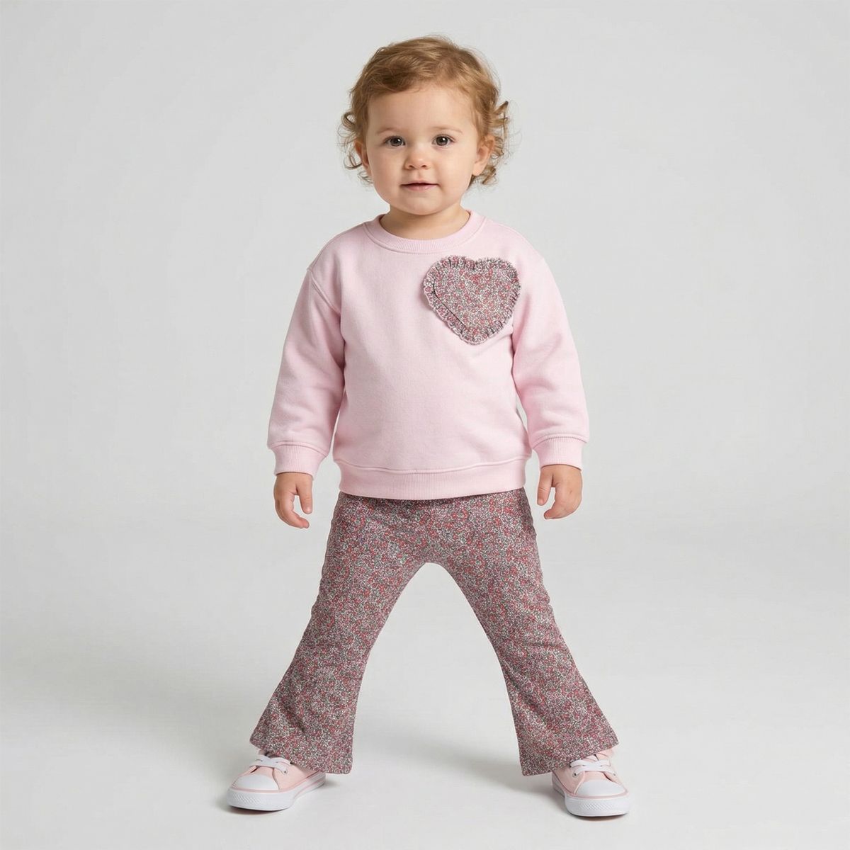 YAMP - Conjunto Saco + Pantalón  para Bebé niña en Algodón Yamp