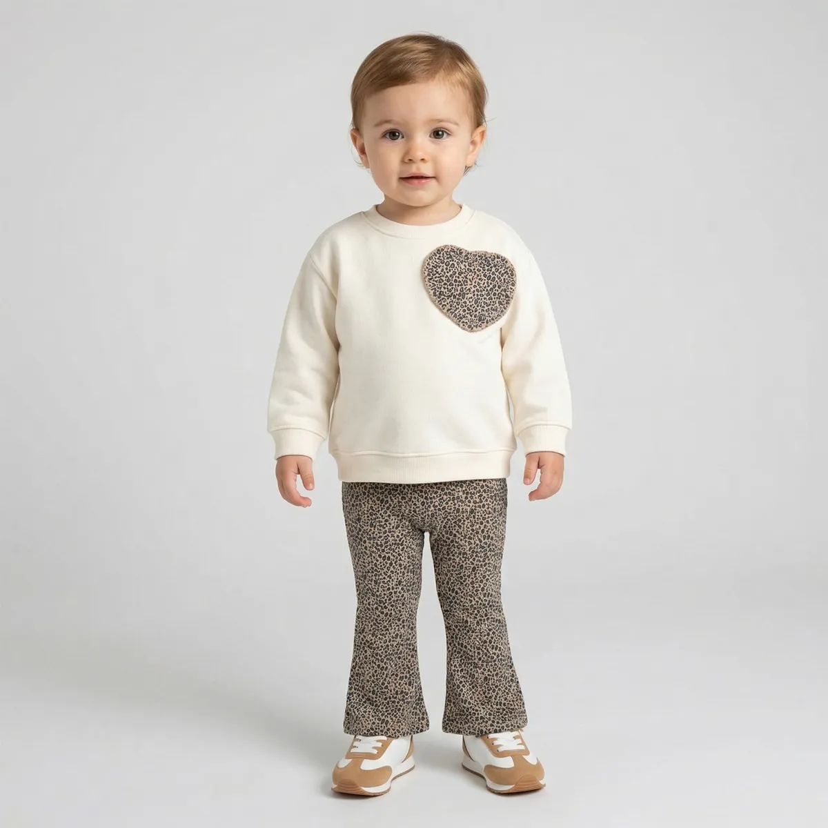 YAMP - Conjunto Saco + Pantalón  para Bebé niña en Algodón Yamp