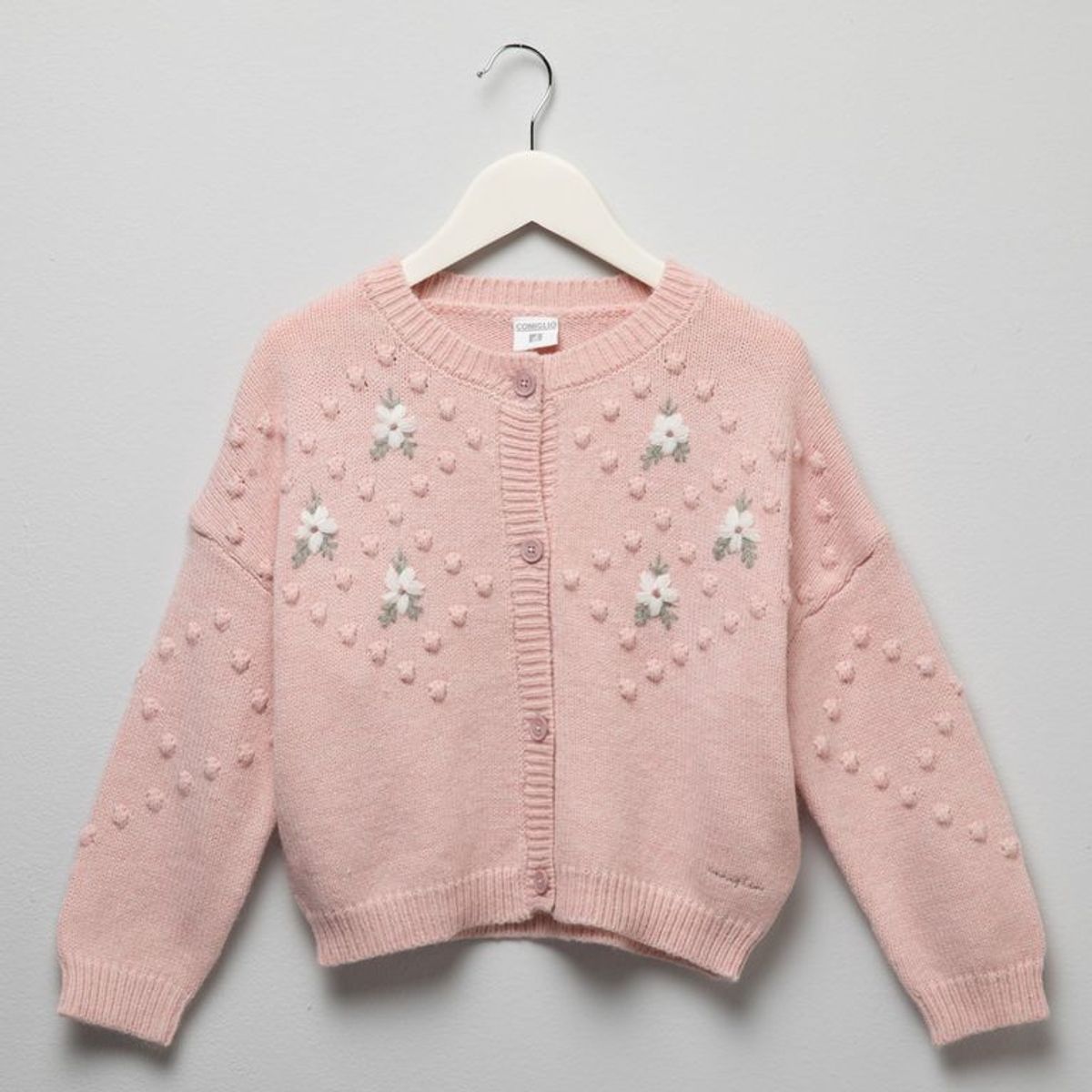 CONIGLIO - Saco para Niña con Flores Coniglio