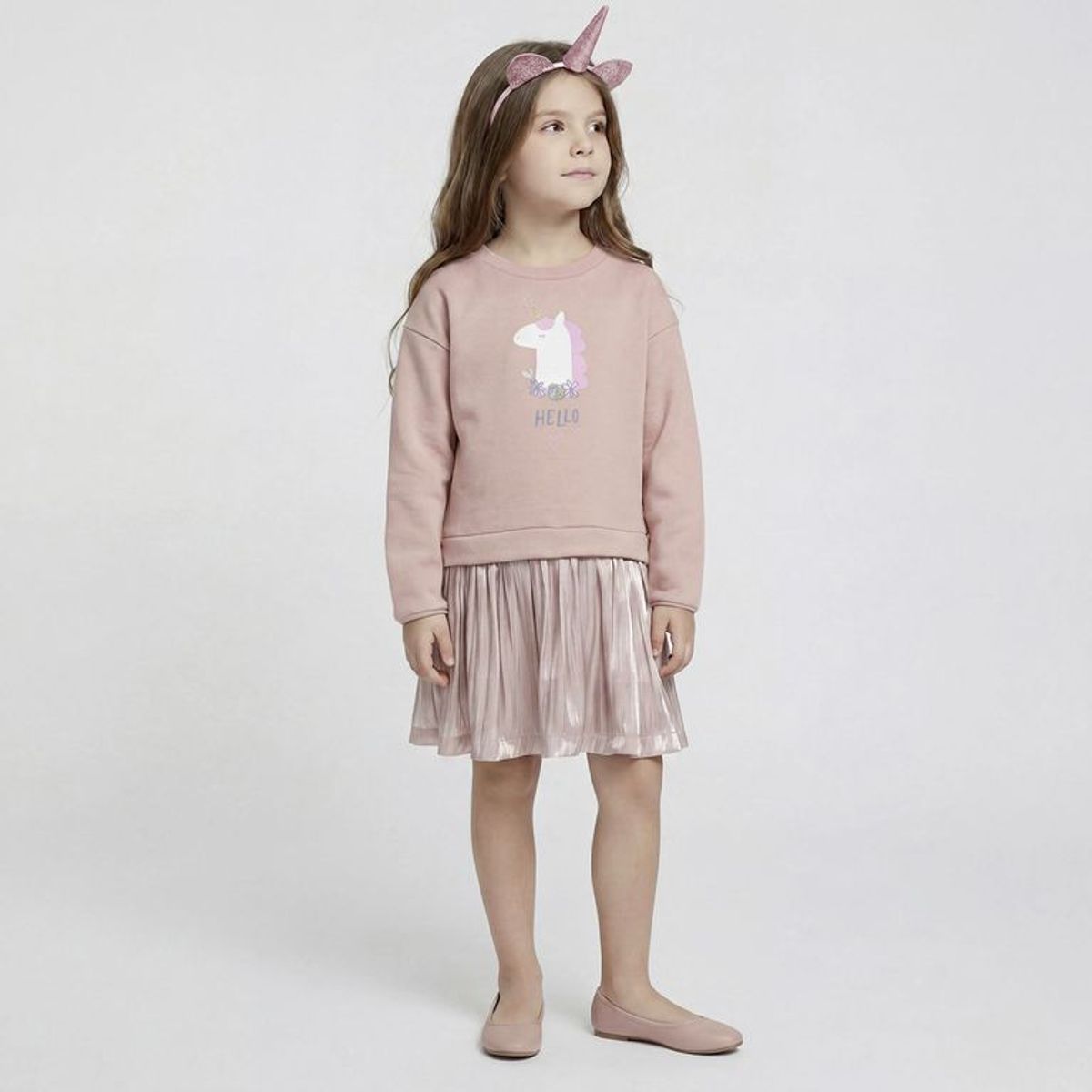 YAMP - Vestido para Niña en Algodón Yamp