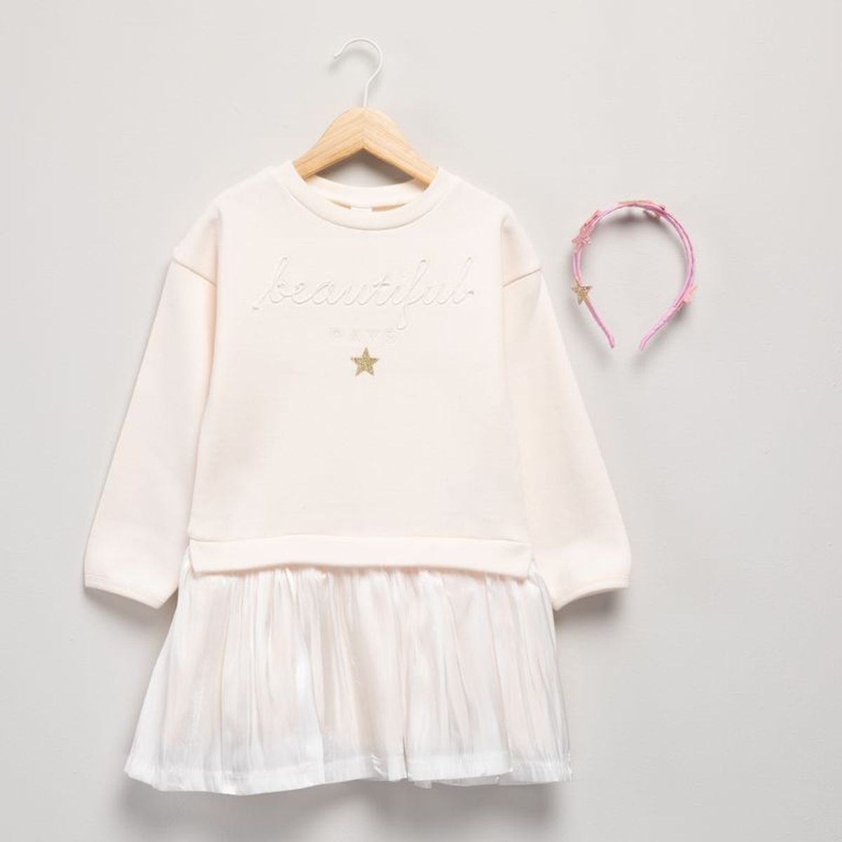 YAMP - Vestido para Niña en Algodón Yamp