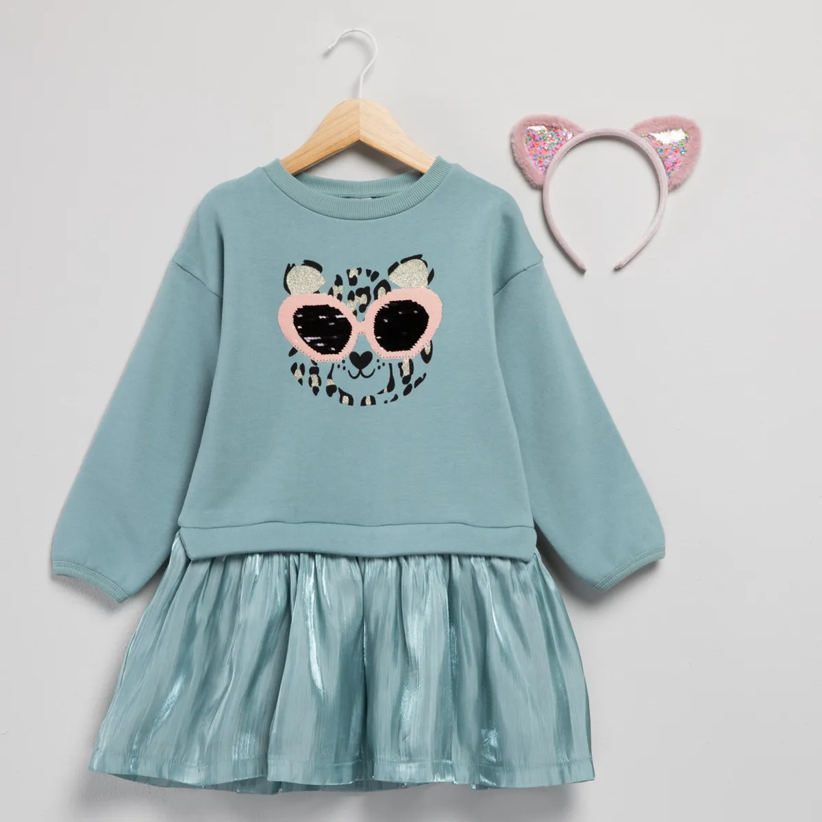 YAMP - Vestido para Niña en Algodón Yamp