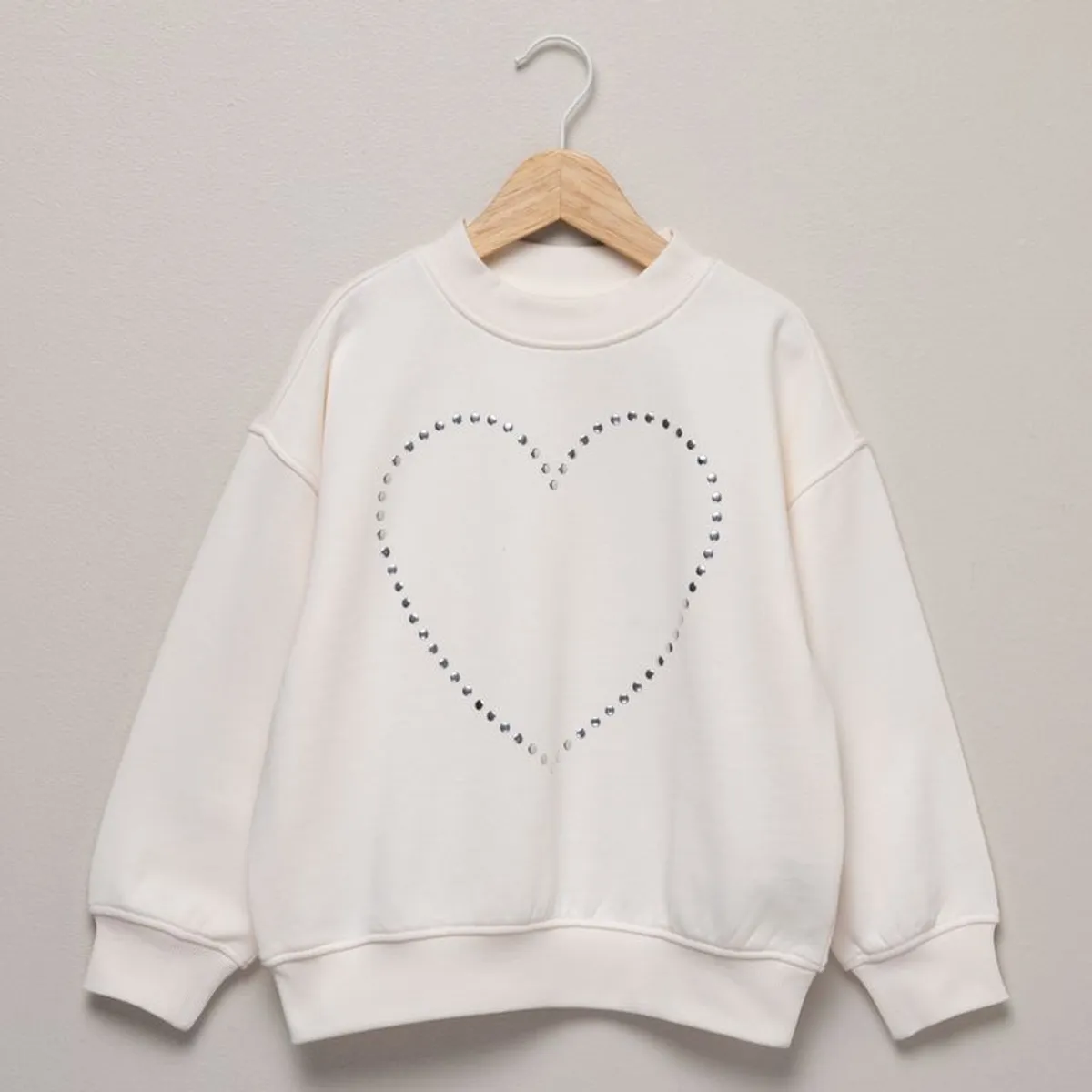 YAMP - Saco para Niña con Taches de Algodón Yamp