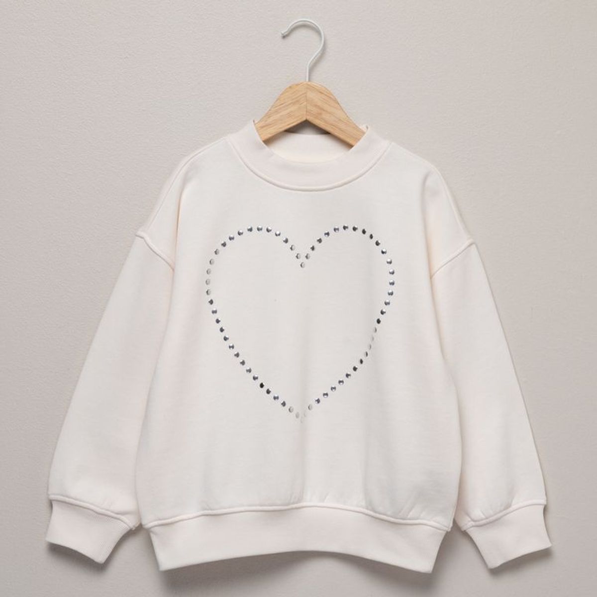 YAMP - Saco para Niña con Taches de Algodón Yamp