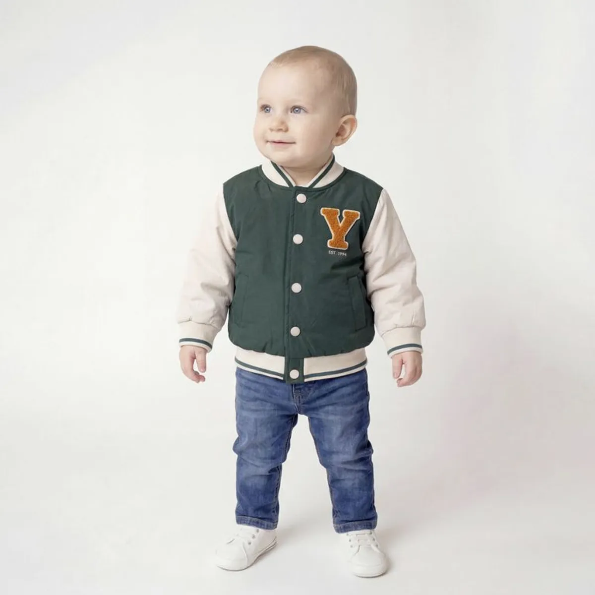 YAMP - Chaqueta para Bebé niño con Logo Yamp