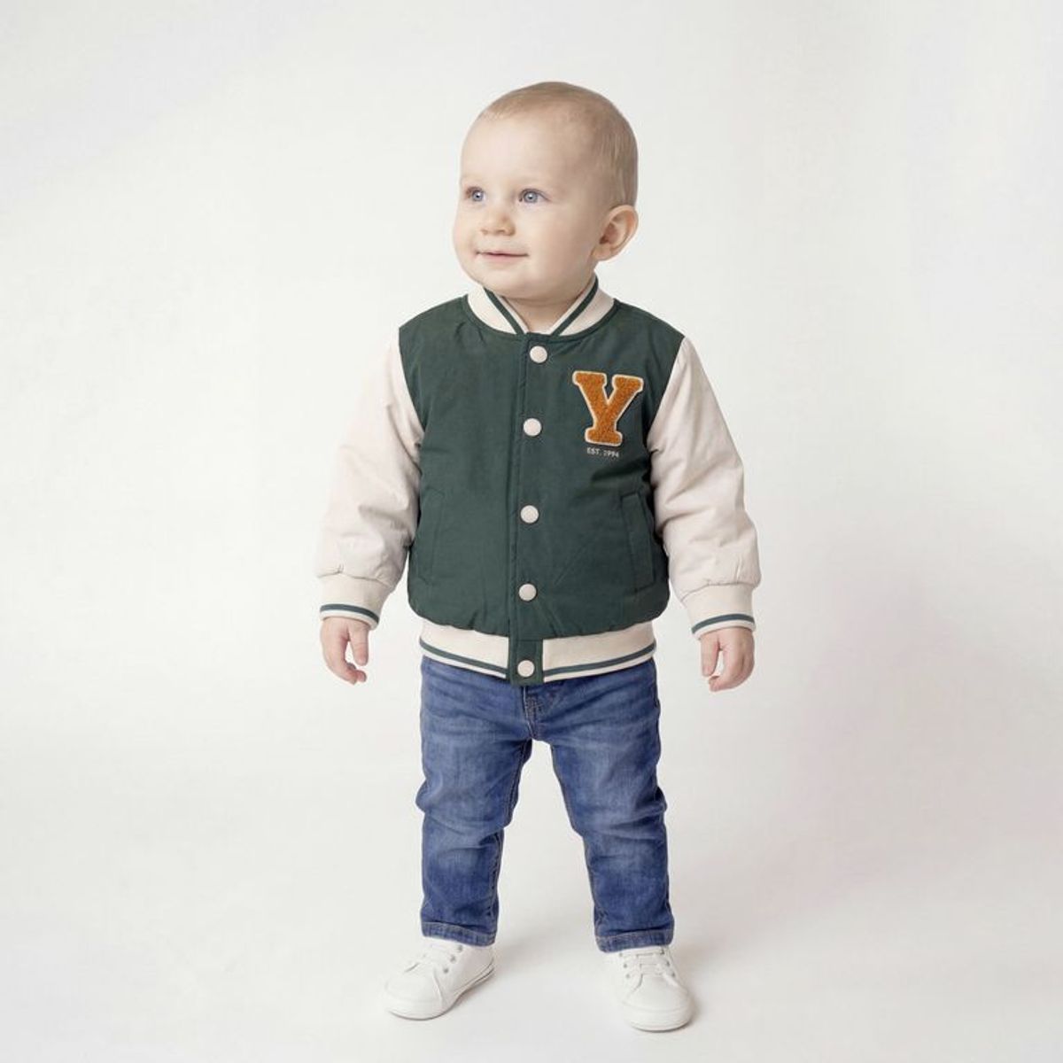 YAMP - Chaqueta para Bebé niño con Logo Yamp
