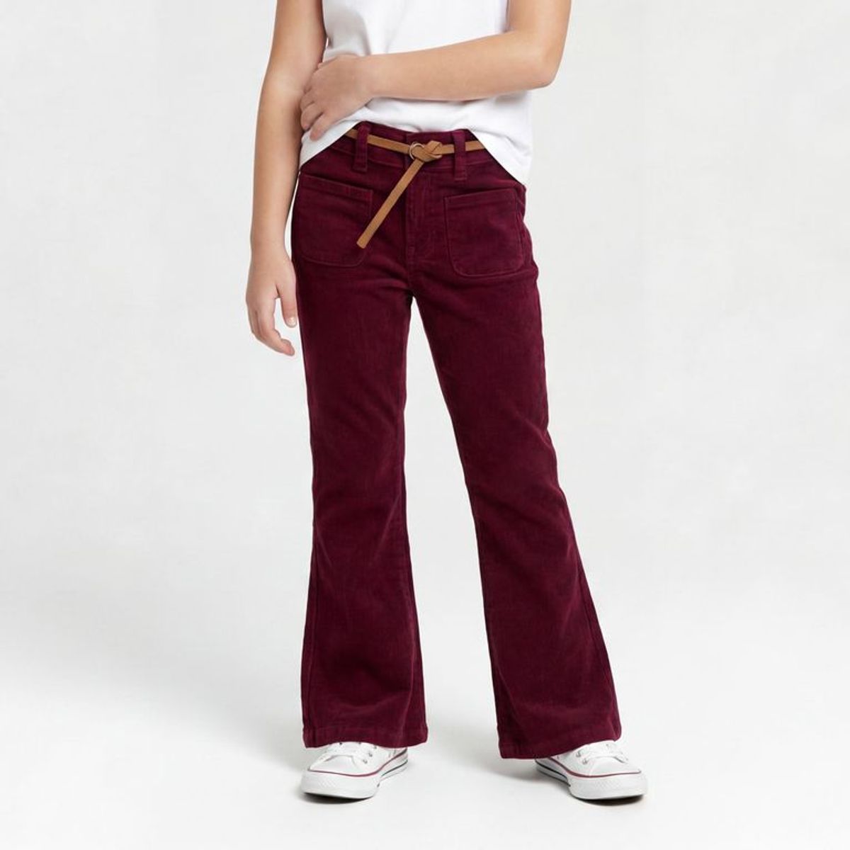 CONIGLIO - Pantalón para Niña de Algodón Coniglio