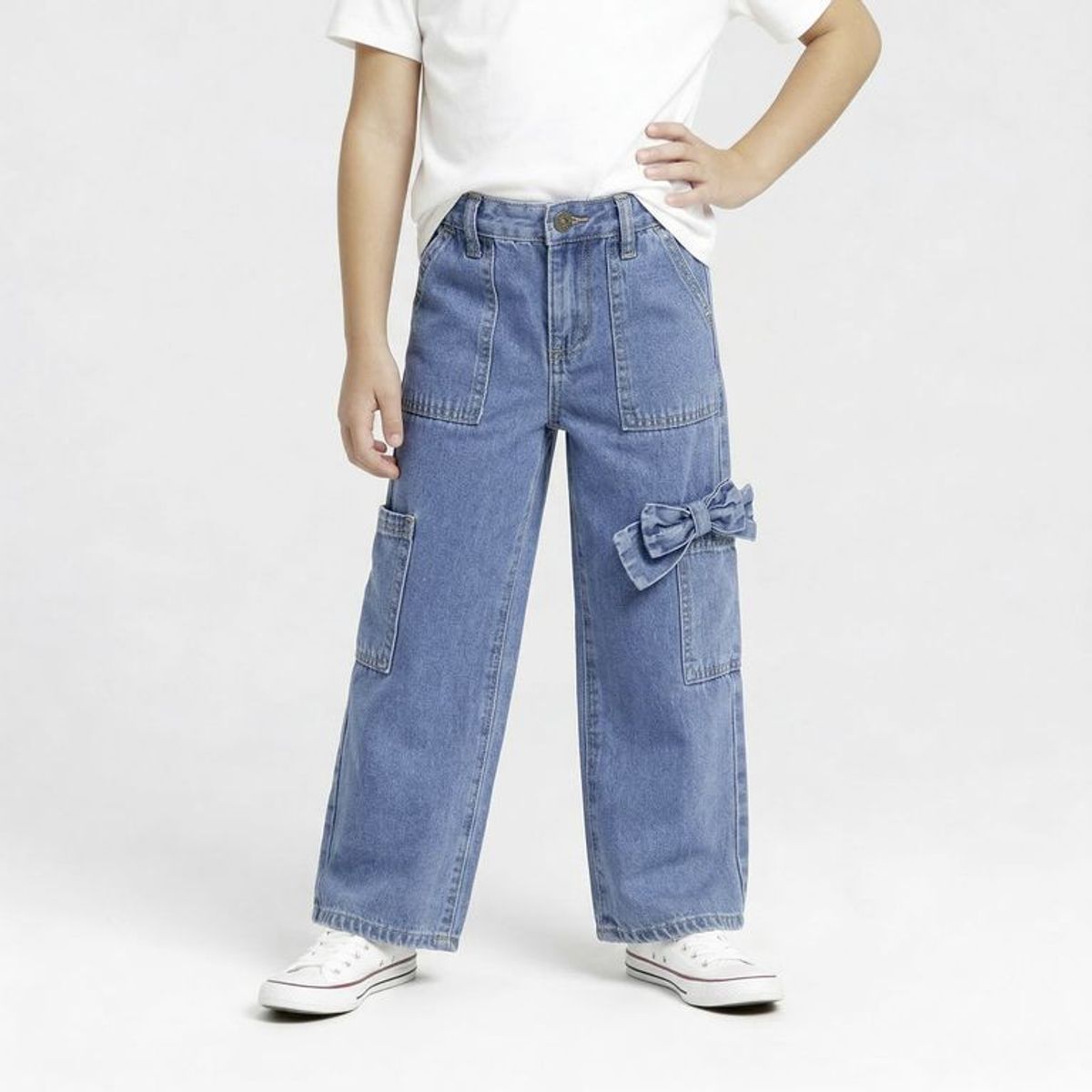 YAMP - Jean para Niña de Algodón Yamp