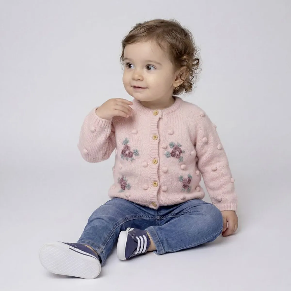 YAMP - Saco para Bebé niña con Flores Yamp