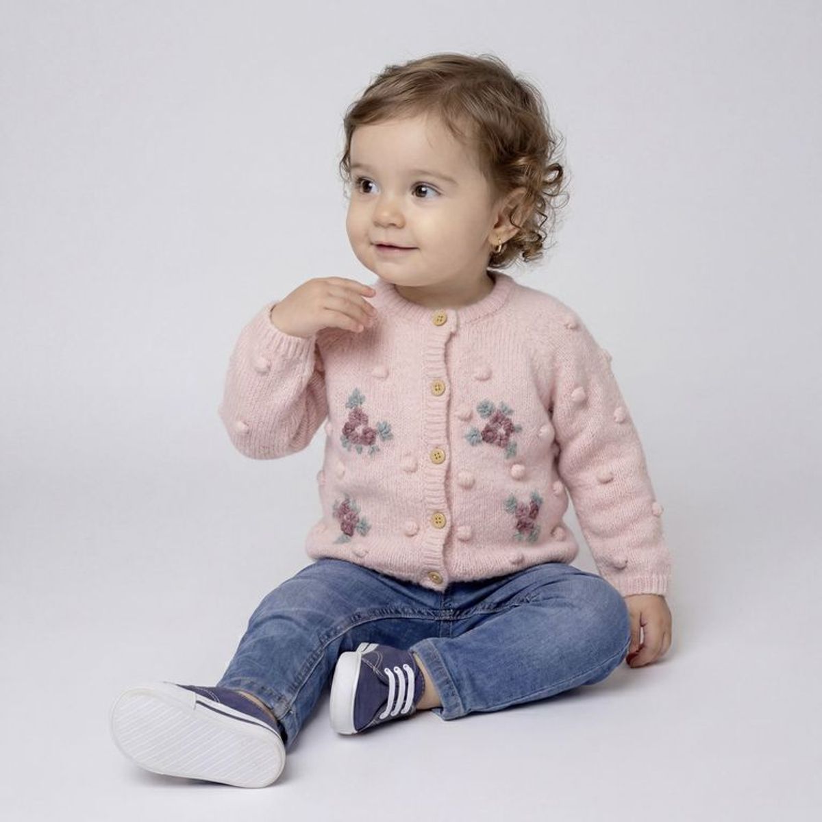 YAMP - Saco para Bebé niña con Flores Yamp