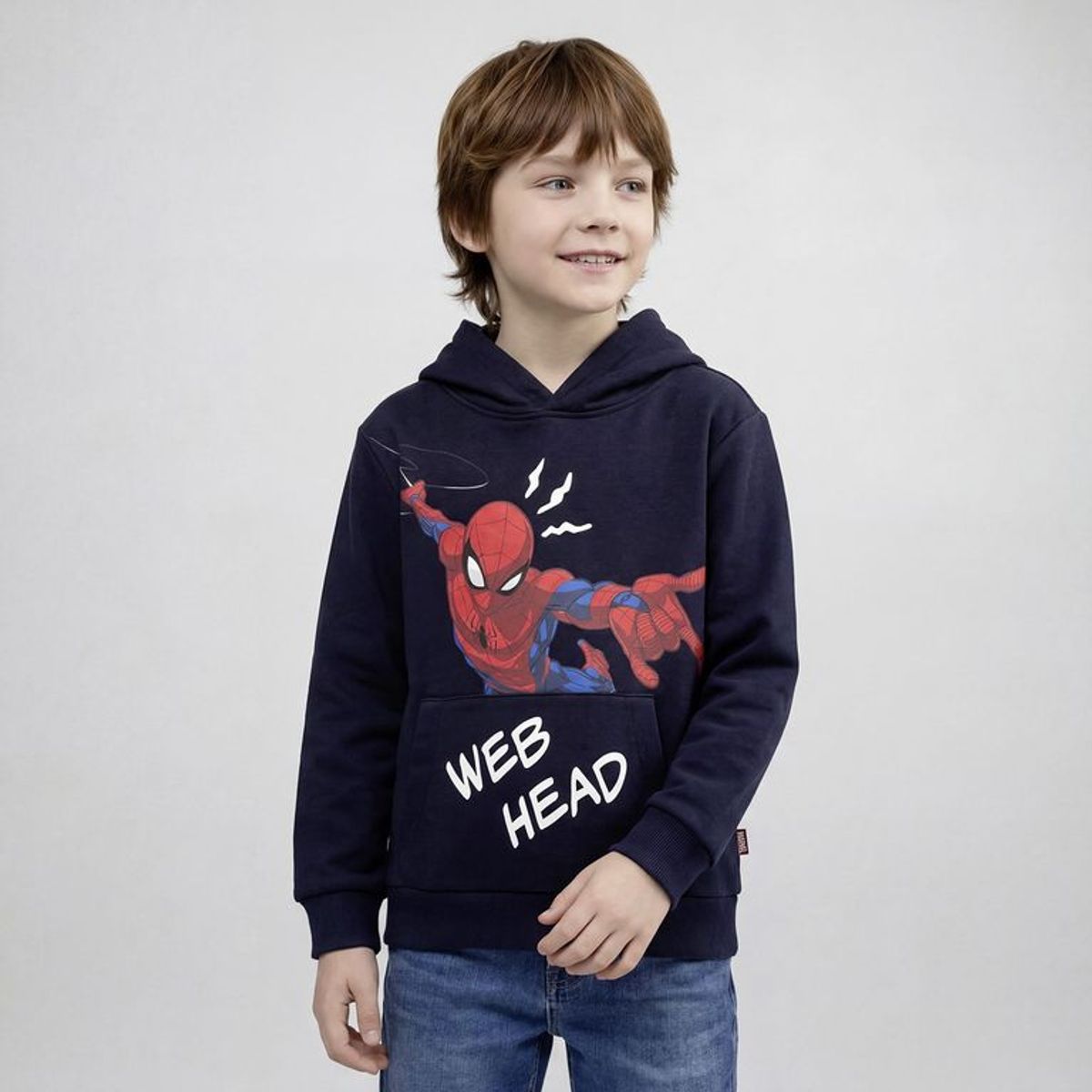 SPIDERMAN - Saco para Niño de Algodón Spiderman