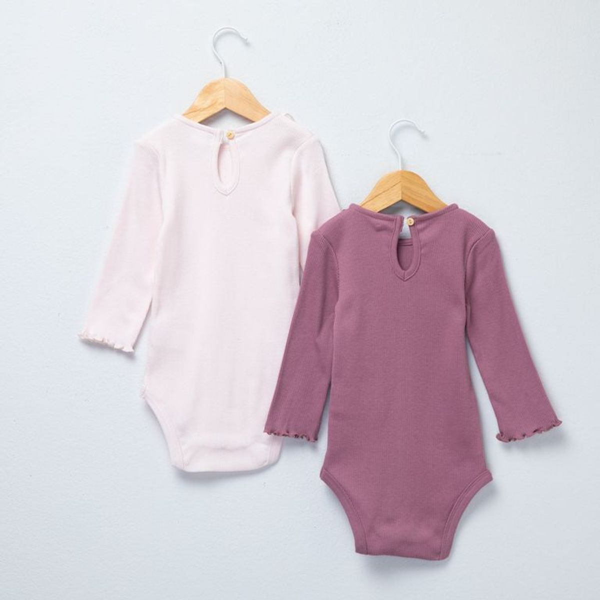 YAMP - Bodie para Bebé niña Pack de 2 unidades de Algodón Yamp