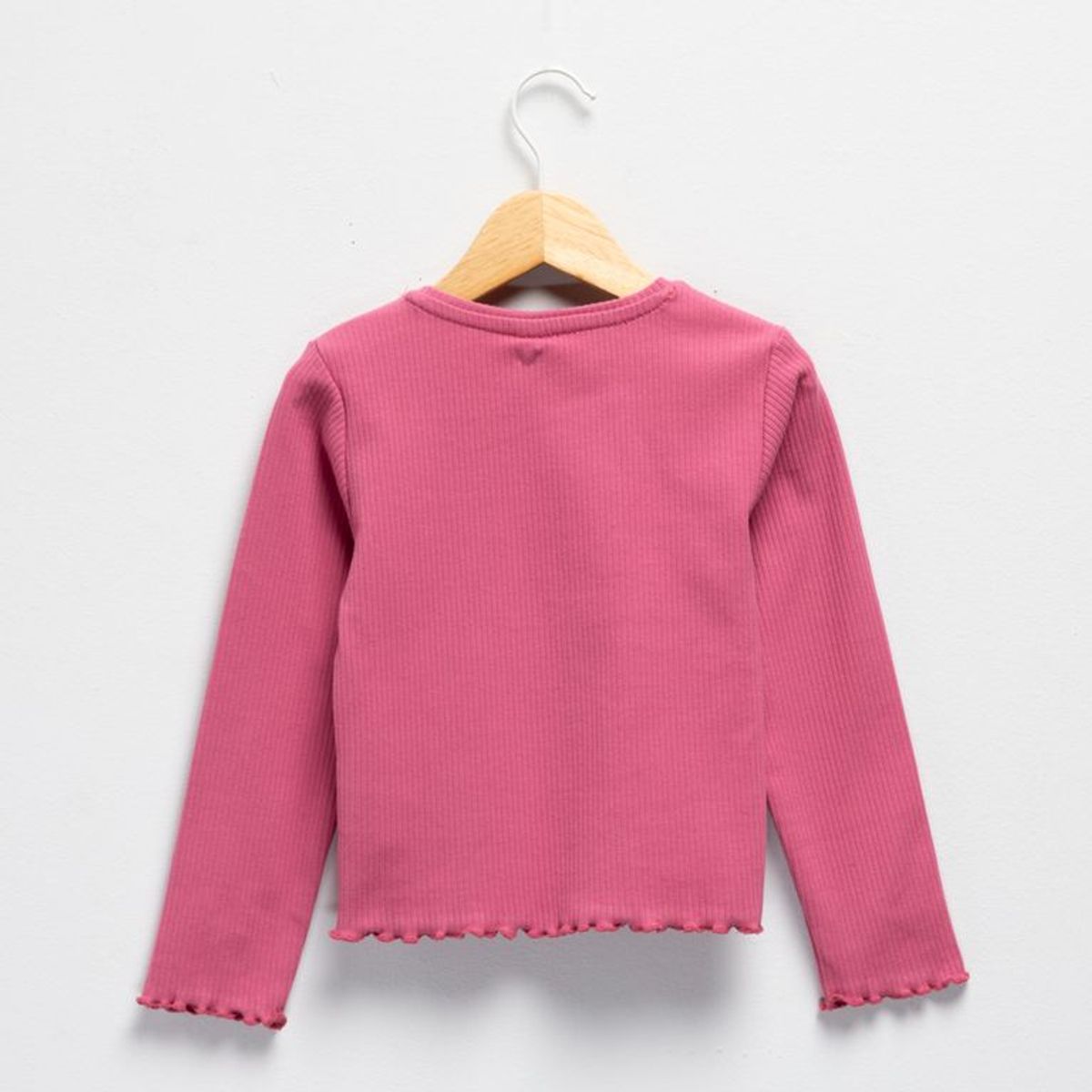 YAMP - Camiseta para Niña Con accesorio Manga larga de Algodón Yamp