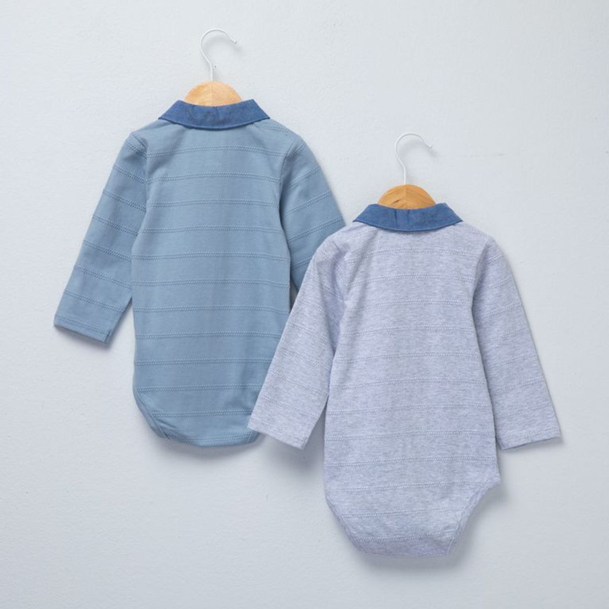 YAMP - Bodie para Bebé niño Pack de 2 unidades de Algodón Yamp