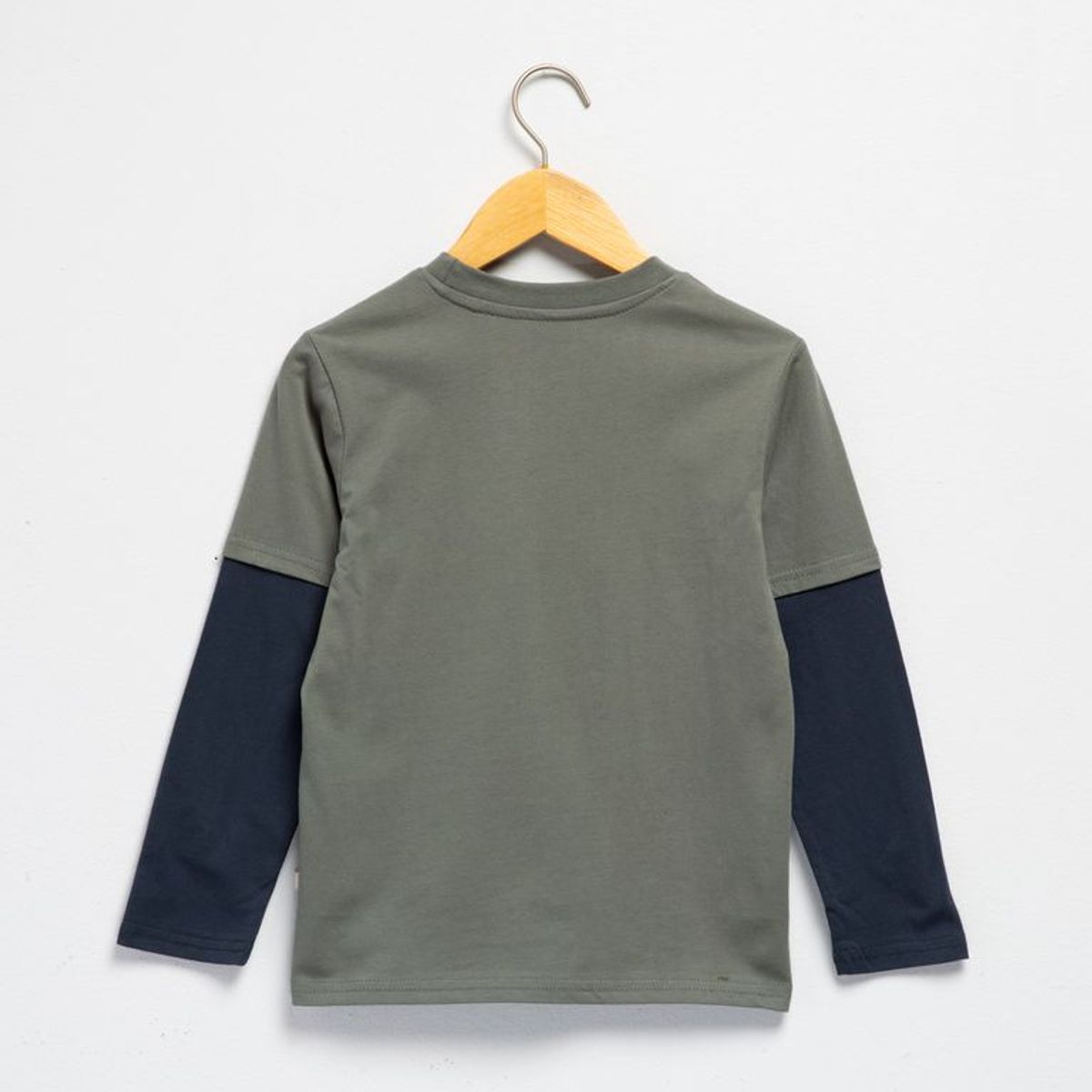 YAMP - Camiseta manga larga para Niño con Estampado Manga larga de Algodón Yamp