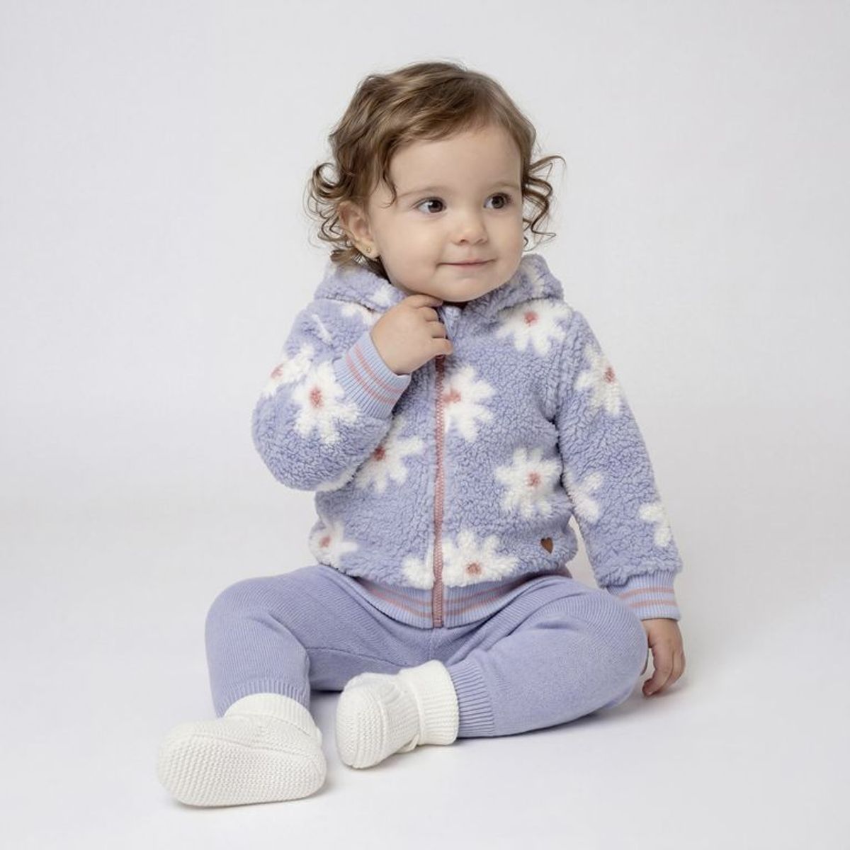 YAMP - Saco para Bebé niña con Estampado Yamp