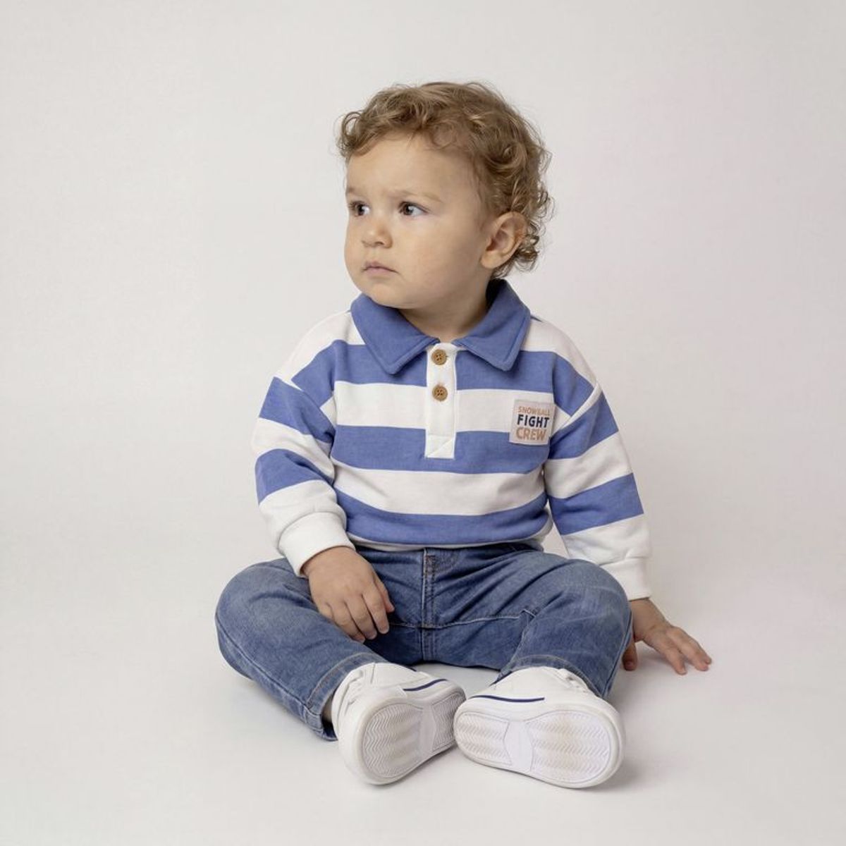 YAMP - Saco para Bebé niño con Rayas de Algodón Yamp