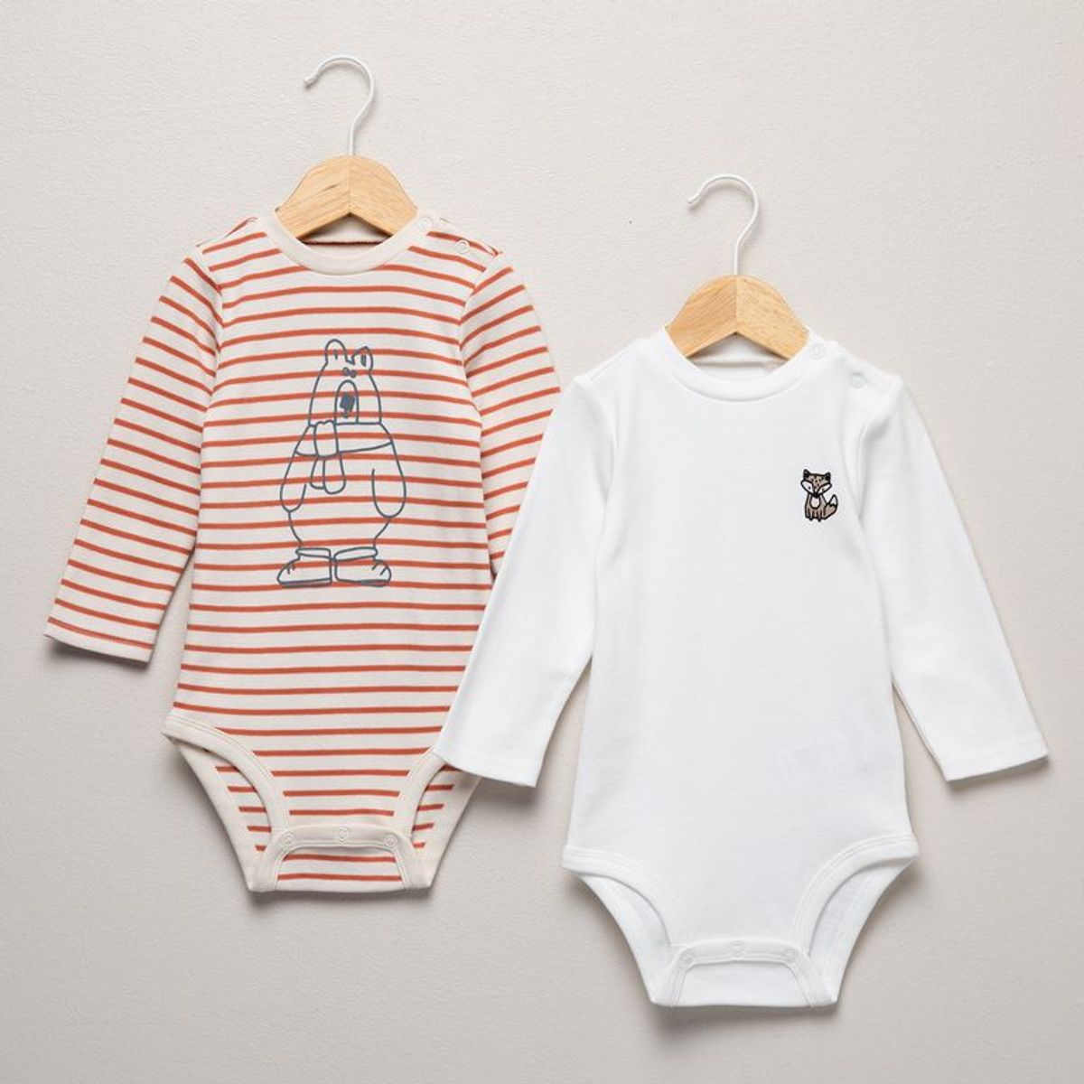 YAMP - Bodie para Bebé niño Pack de 2 unidades de Algodón Yamp